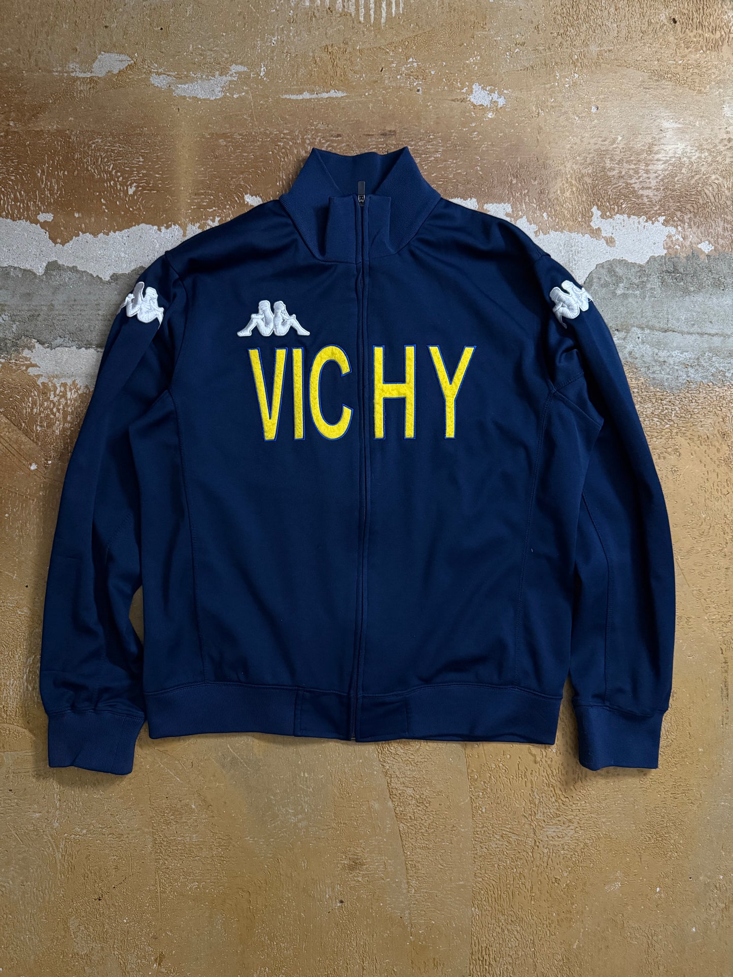 Kappa “Vichy” sweater jacket vest - L