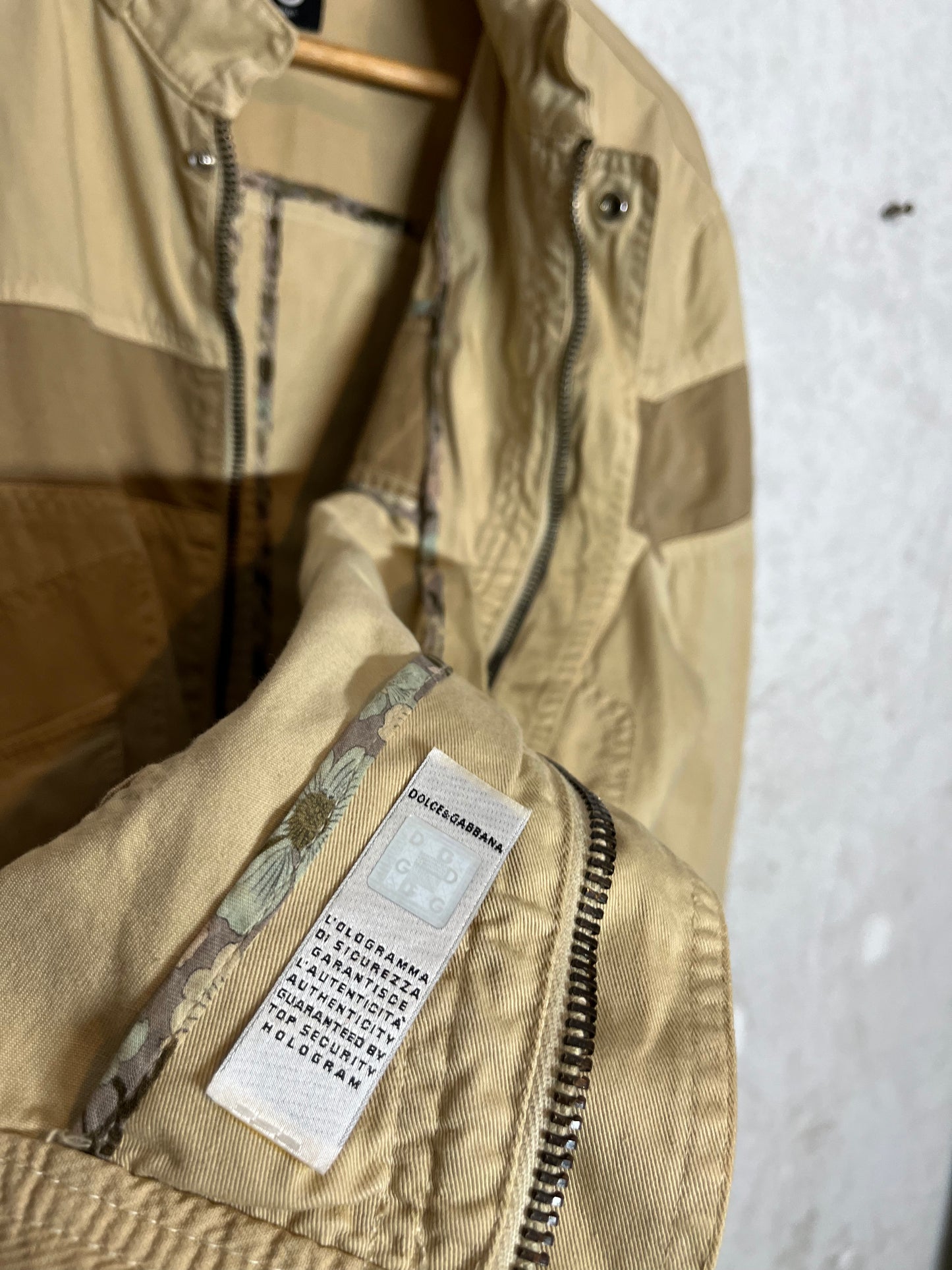 Dolce & Gabbana Beige Cargo Jacket - M