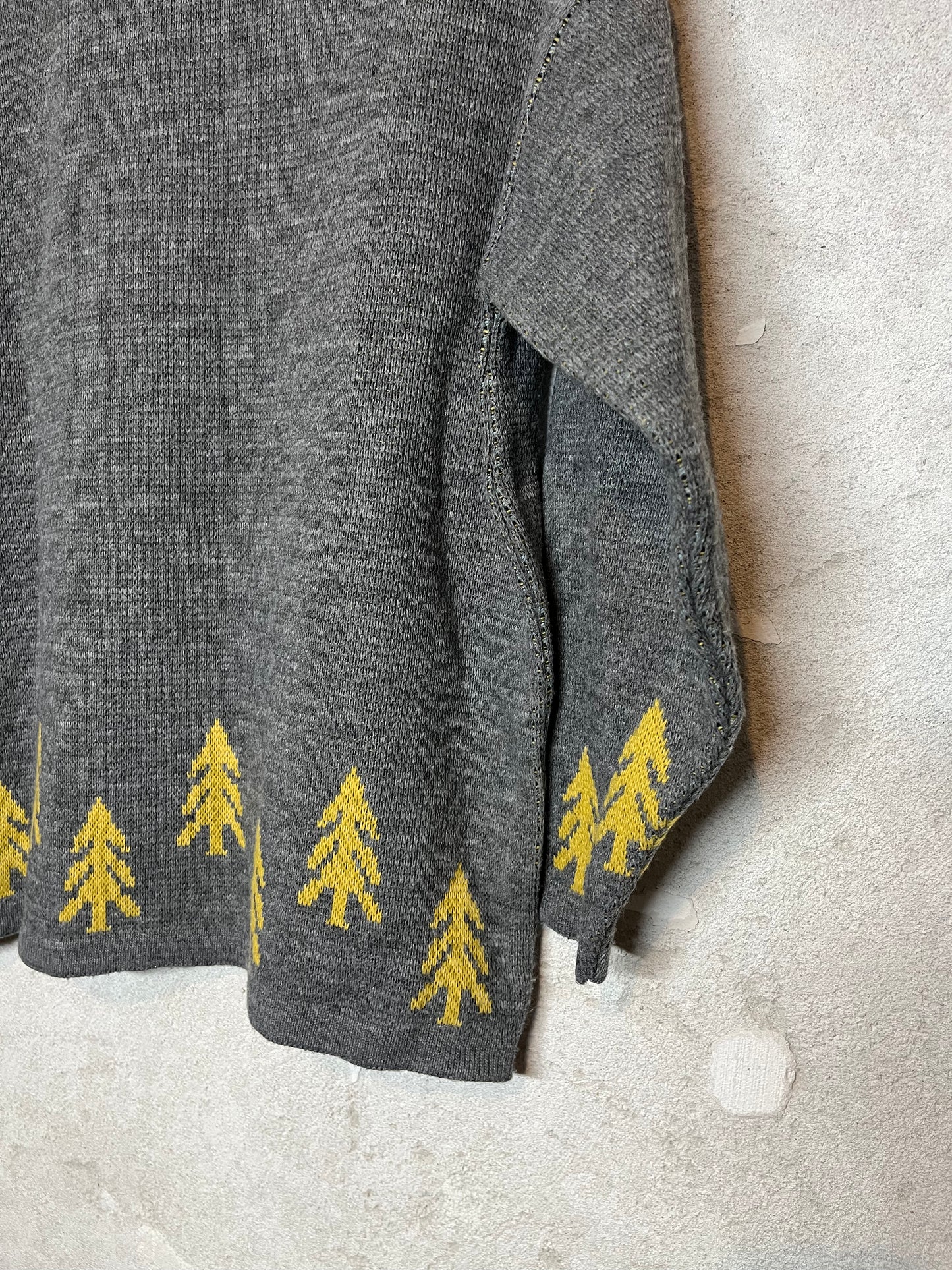 Vintage Ski Snowboarding knit sweater - M