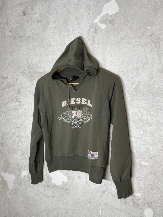 Diesel hoodie 2000s sweatshirt y2k