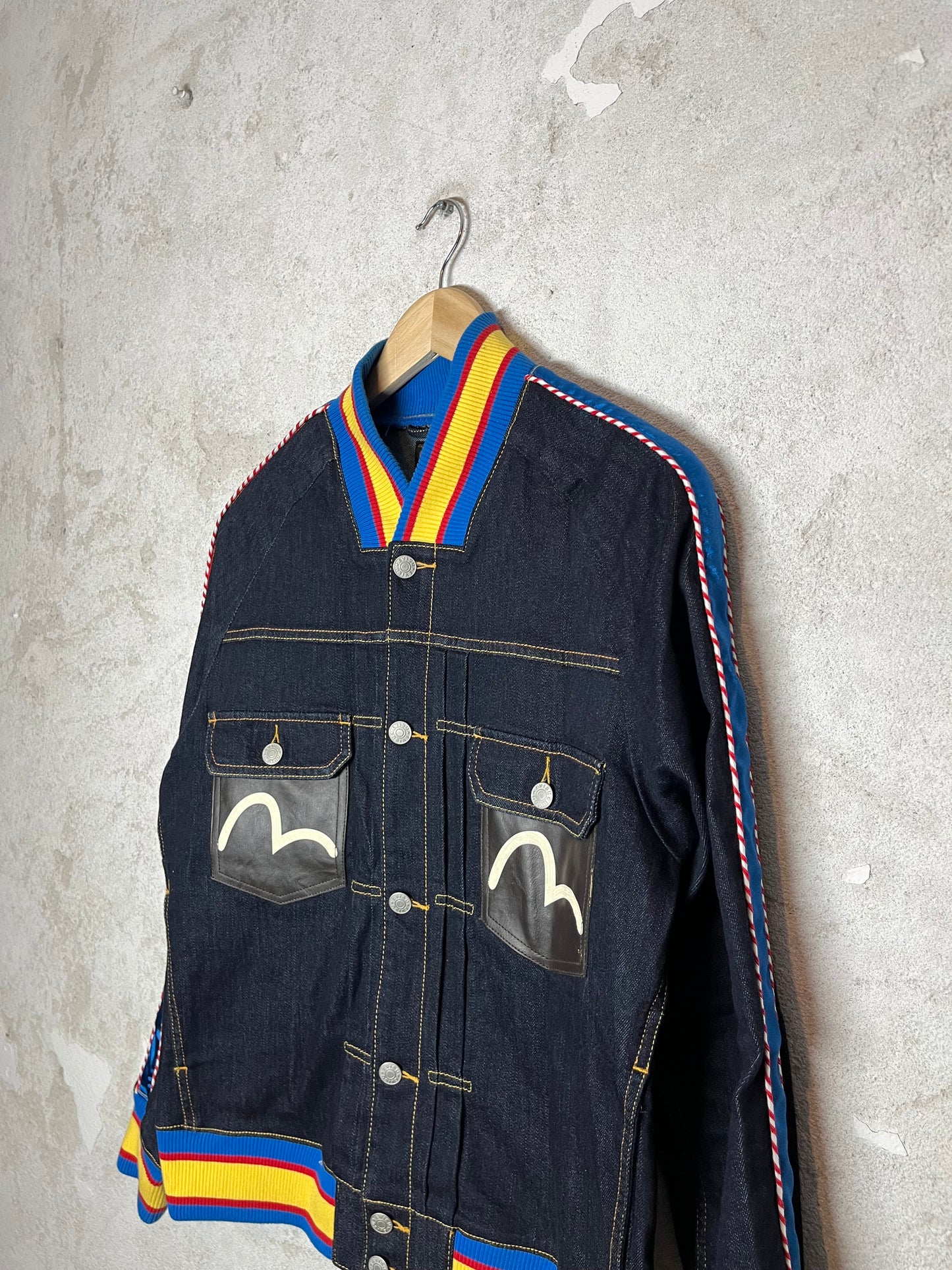 Evisu Japan vintage jeans jacket - M