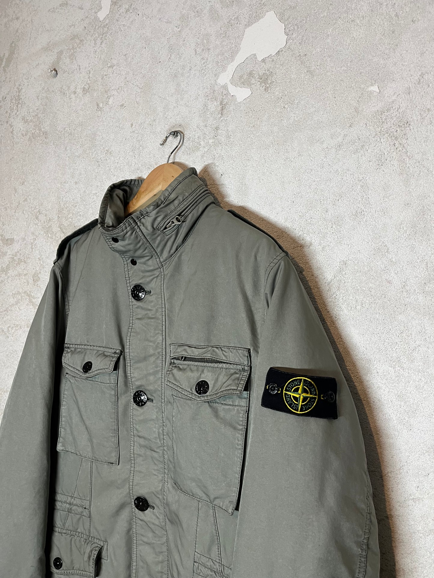 Stone Island David-TC khaki winter jacket - XL