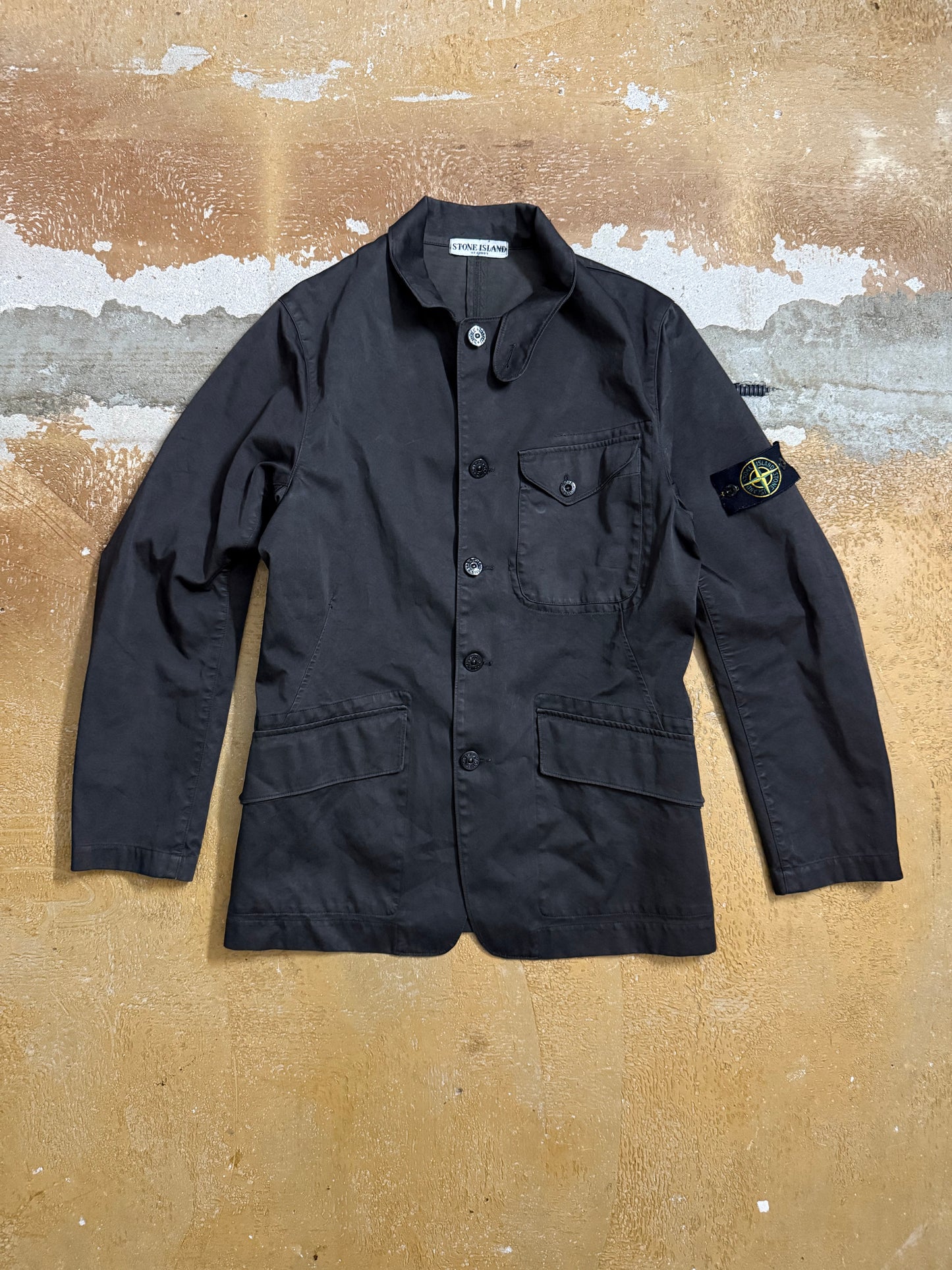 Stone Island SS06 Resined cotton chore jacket - S