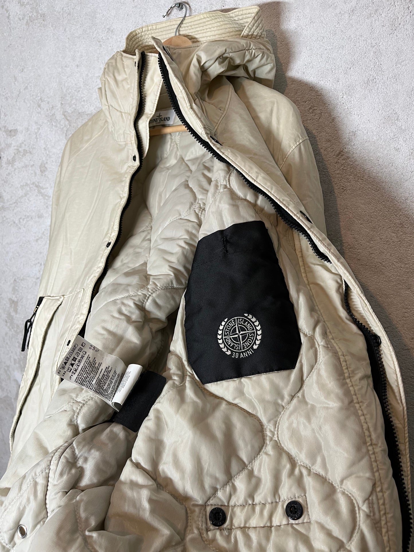 Stone Island Mussola Gommata 30 anni jacket - XXL