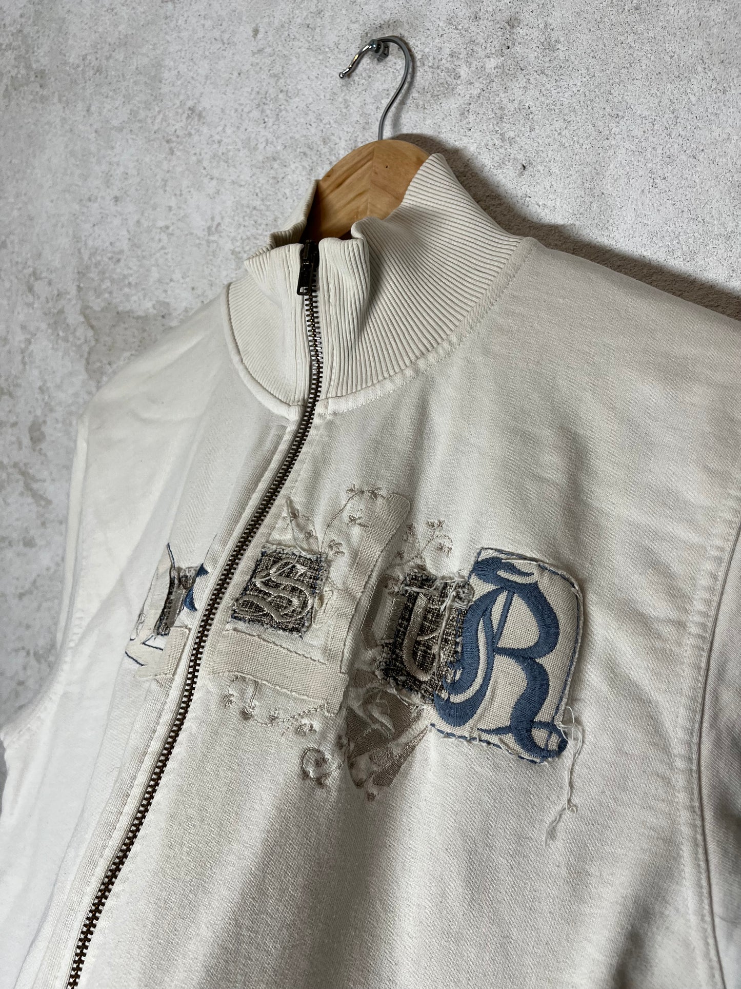 Quiksilver vintage retro 2000s zip-up sweater -