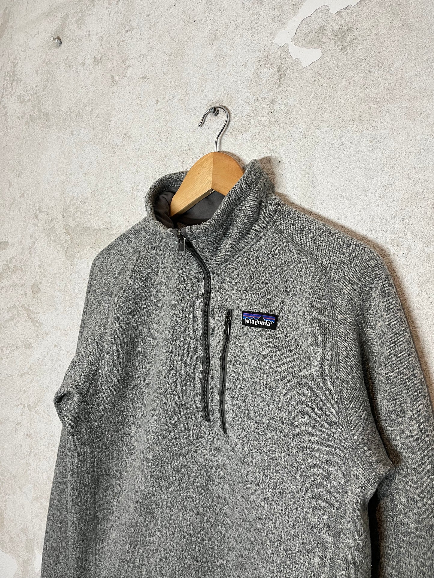 Patagonia fleece 1/4 zip up sweater - S