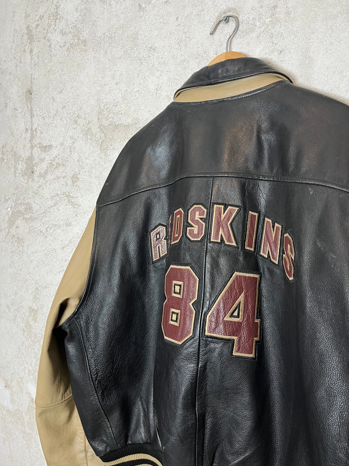 Redskins vintage leather jacket - XL