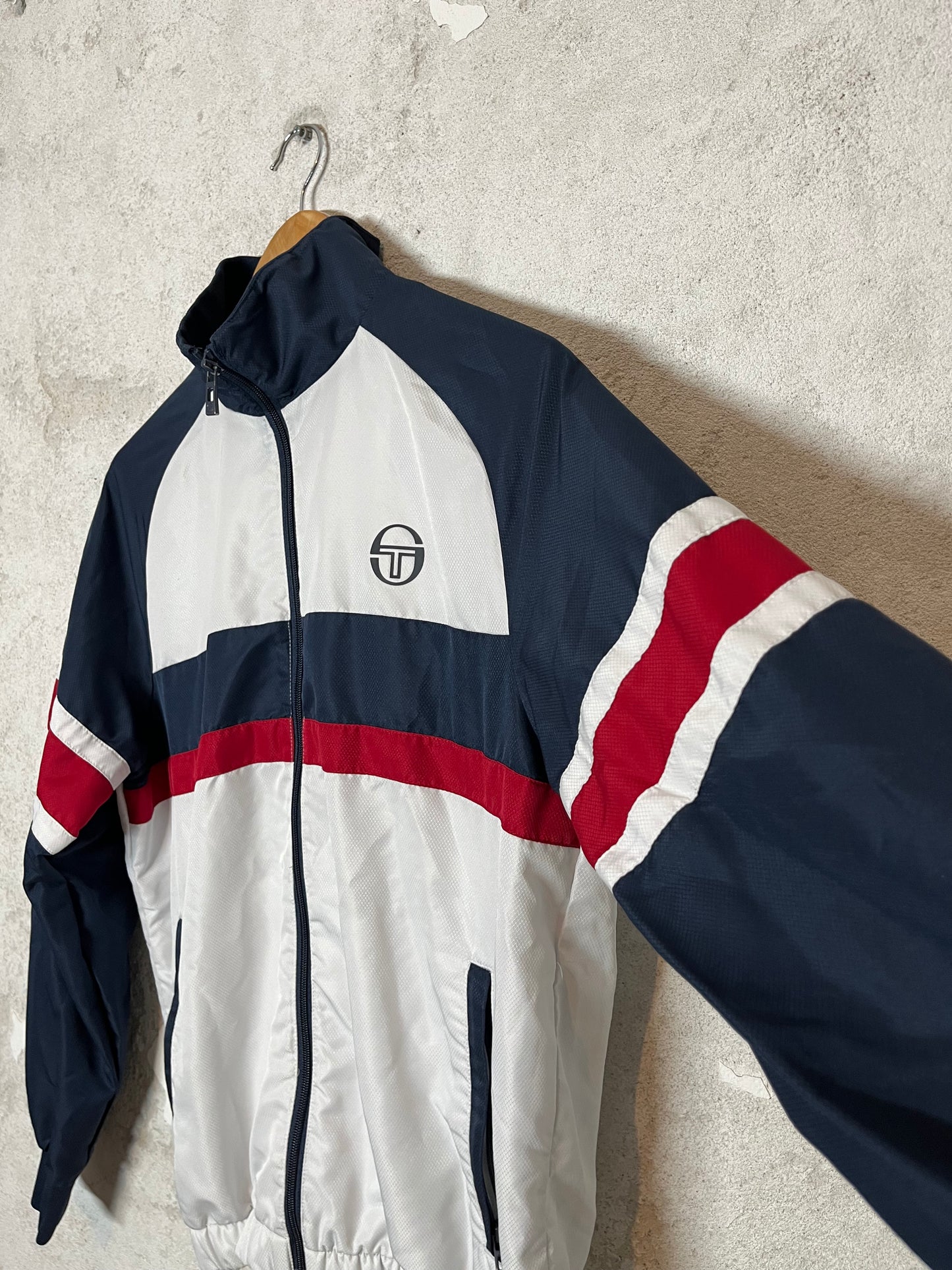 Sergio Tacchini vintage track sports jacket - M