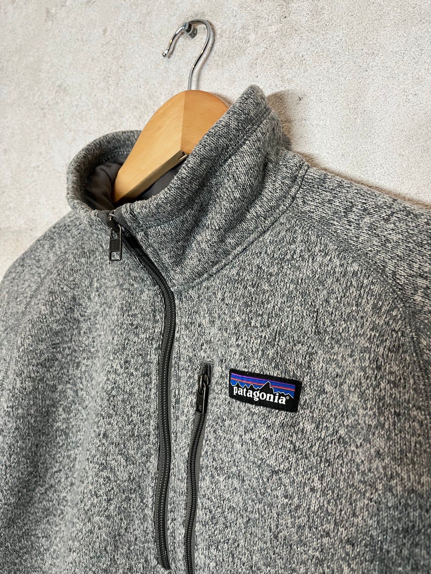 Patagonia fleece 1/4 zip up sweater - S