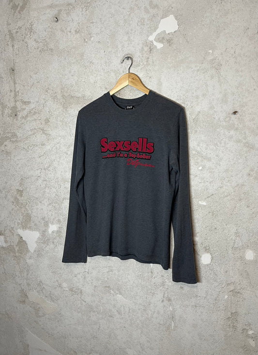 Dolce & Gabbana “sex sells” longsleeve - M