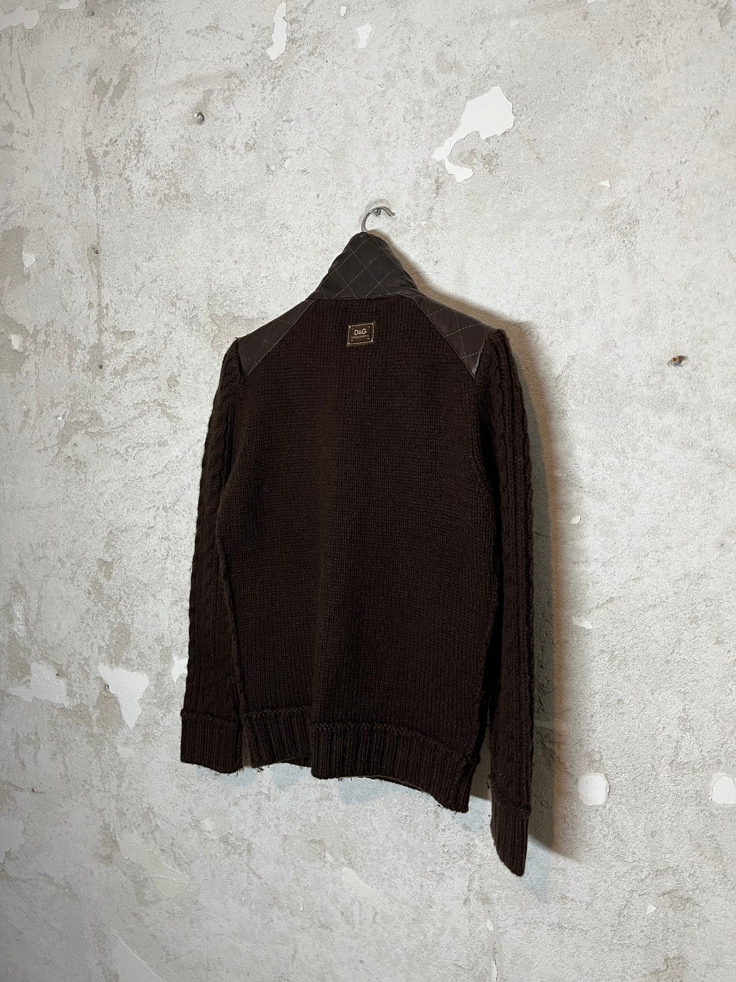 Dolce & Gabbana multipocket knit jacket - M