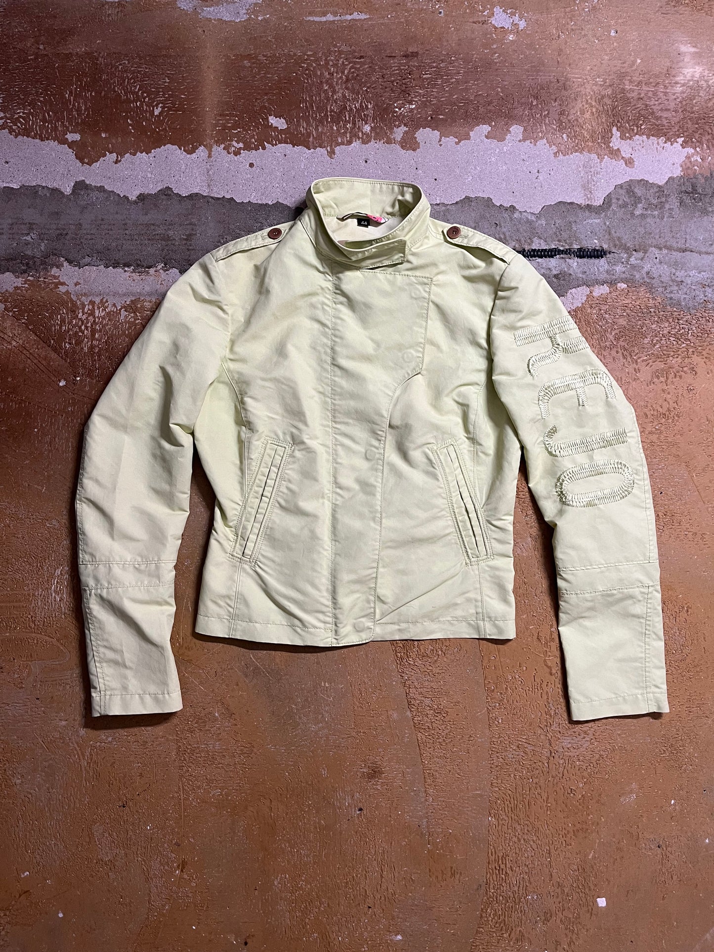 KEJO assymetrical embroidered japanese jacket - XS