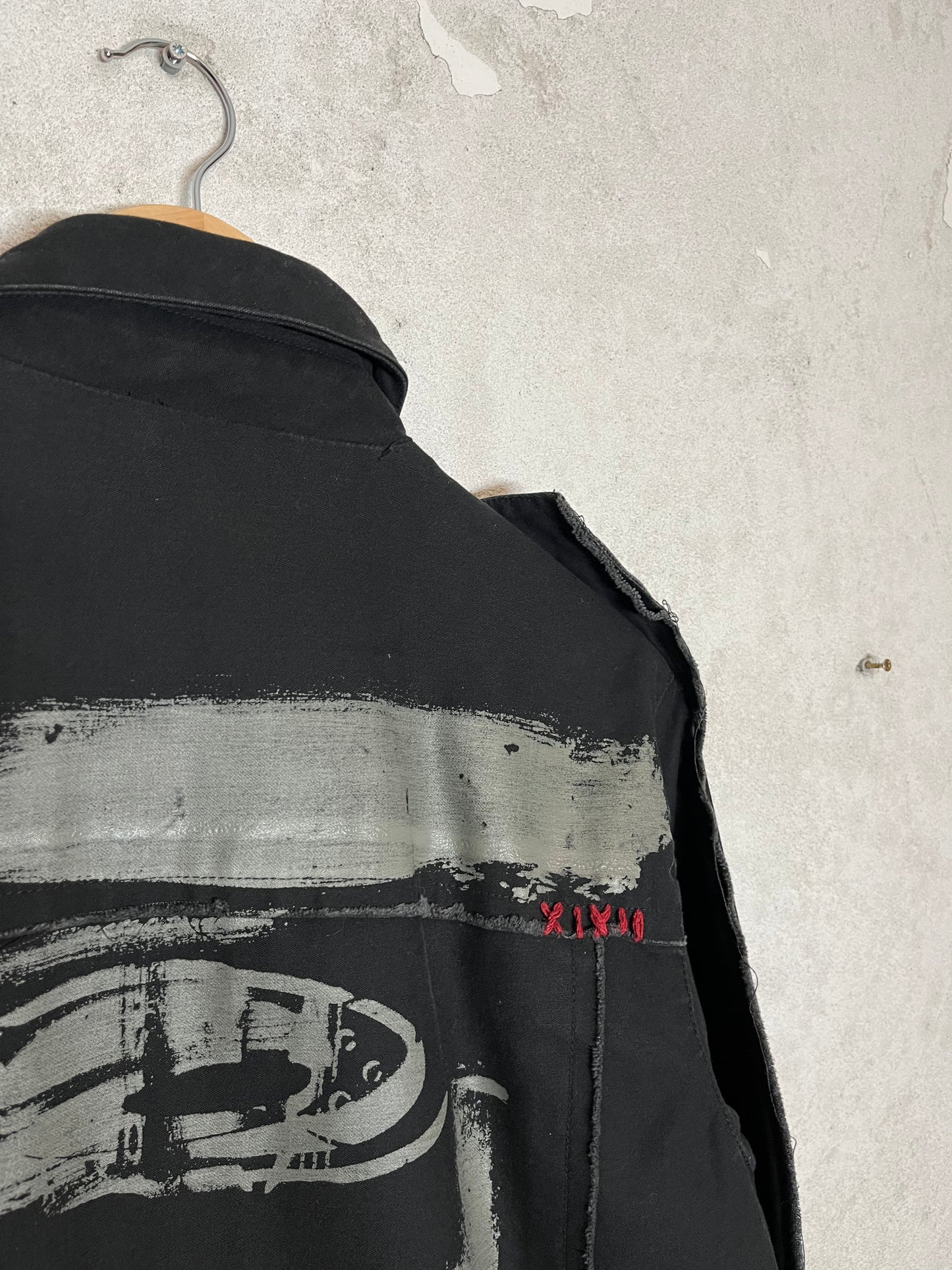 Oakley  rare back eye painted jacket overshirt 2000s - S