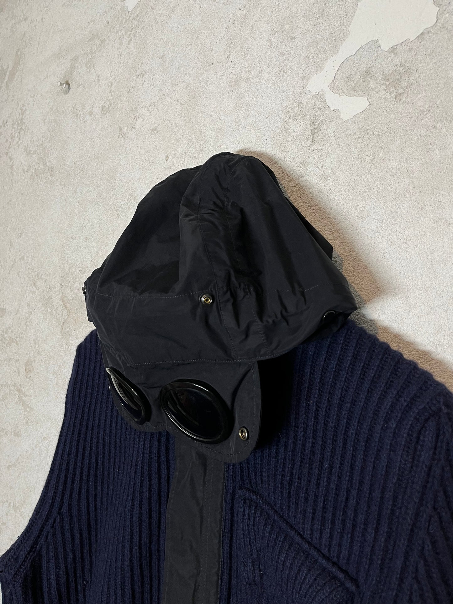 CP Company knitted goggle jacket - M