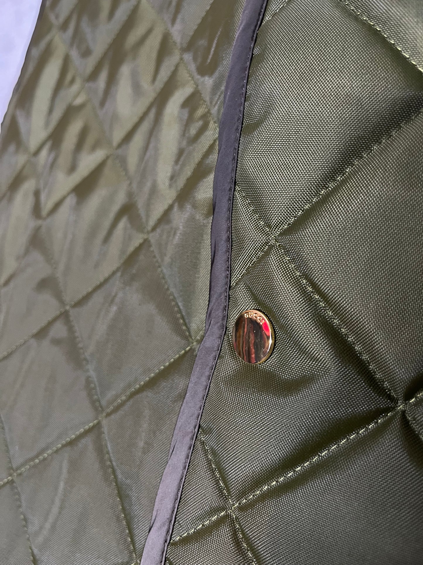 Gucci vintage quilted hunting bodywarmer gilet (RRP €1.750) - L