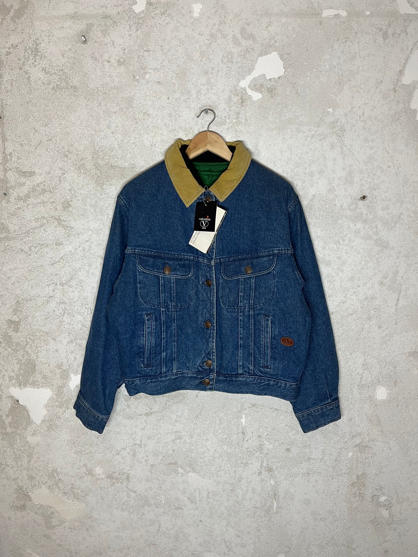 Valentino vintage denim jacket, new with tags - XS