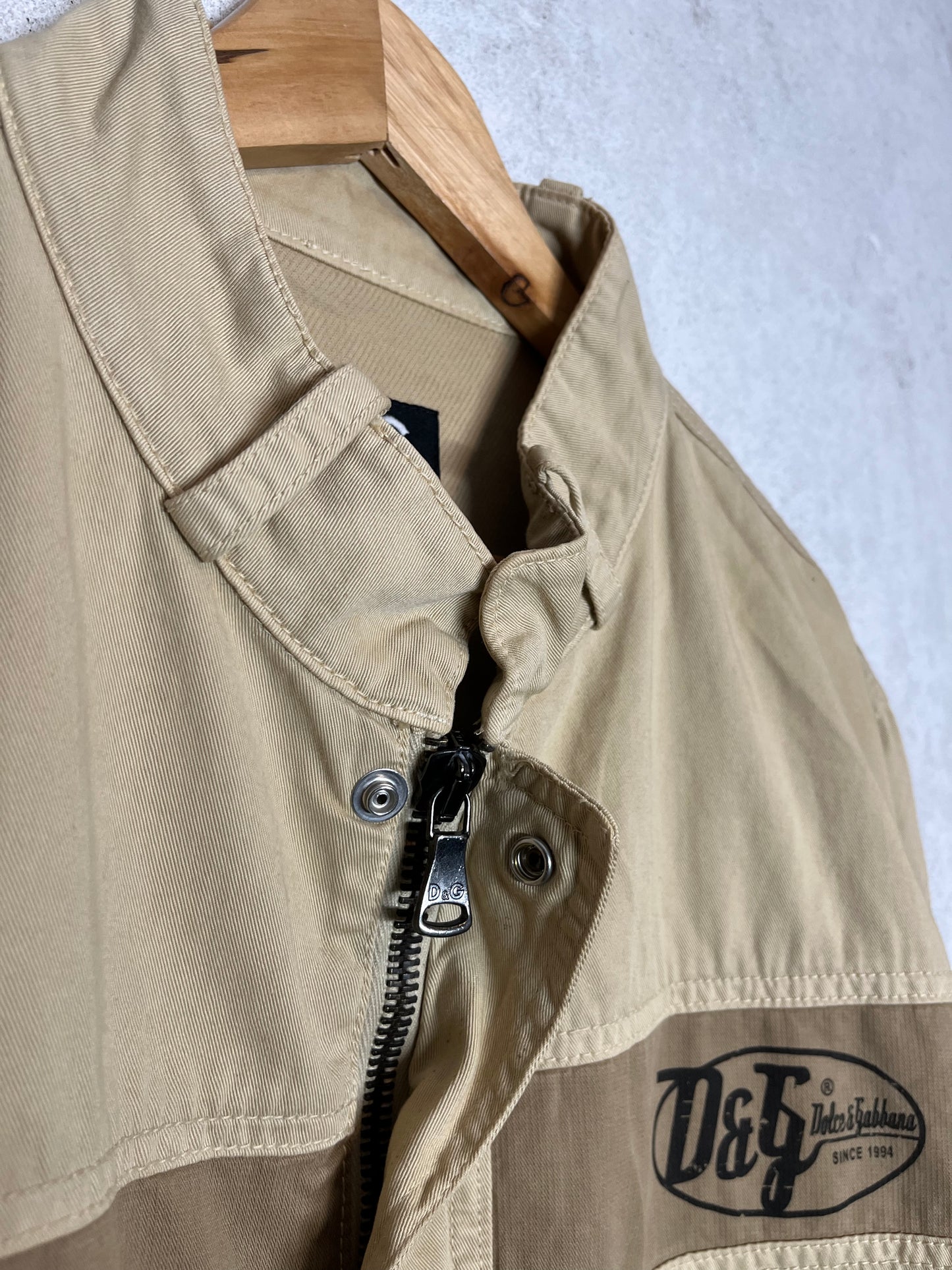 Dolce & Gabbana Beige Cargo Jacket - M