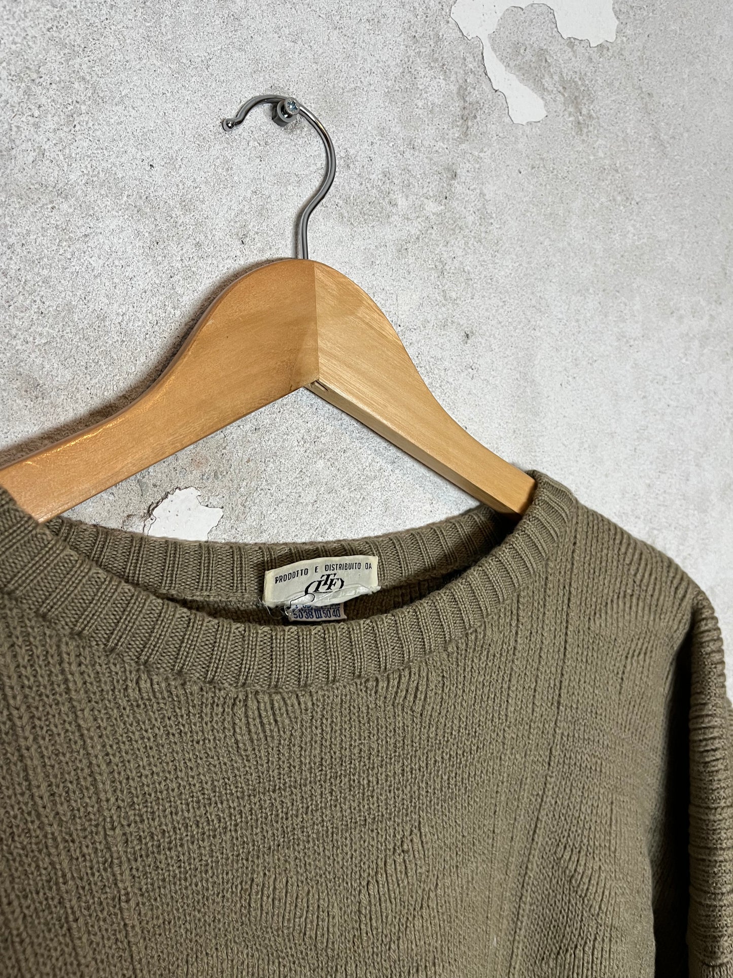 Valentino vintage knit sweatshirt - M