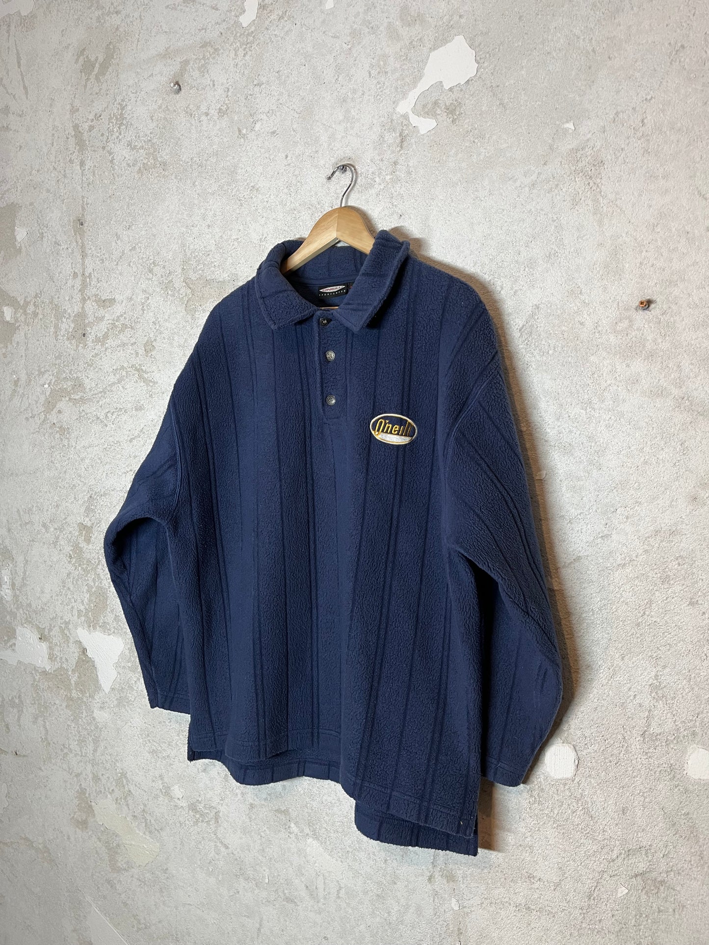 O’neill vintage fleece sweatshirt polo - M