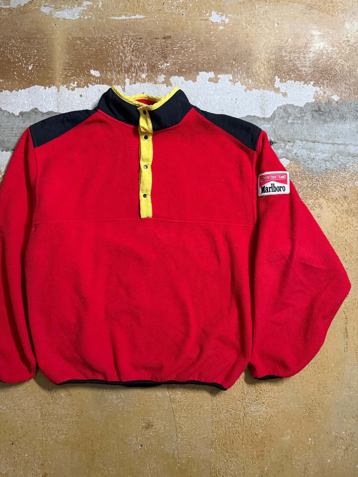 Marlboro vintage adventure team rare fleece sweater - L