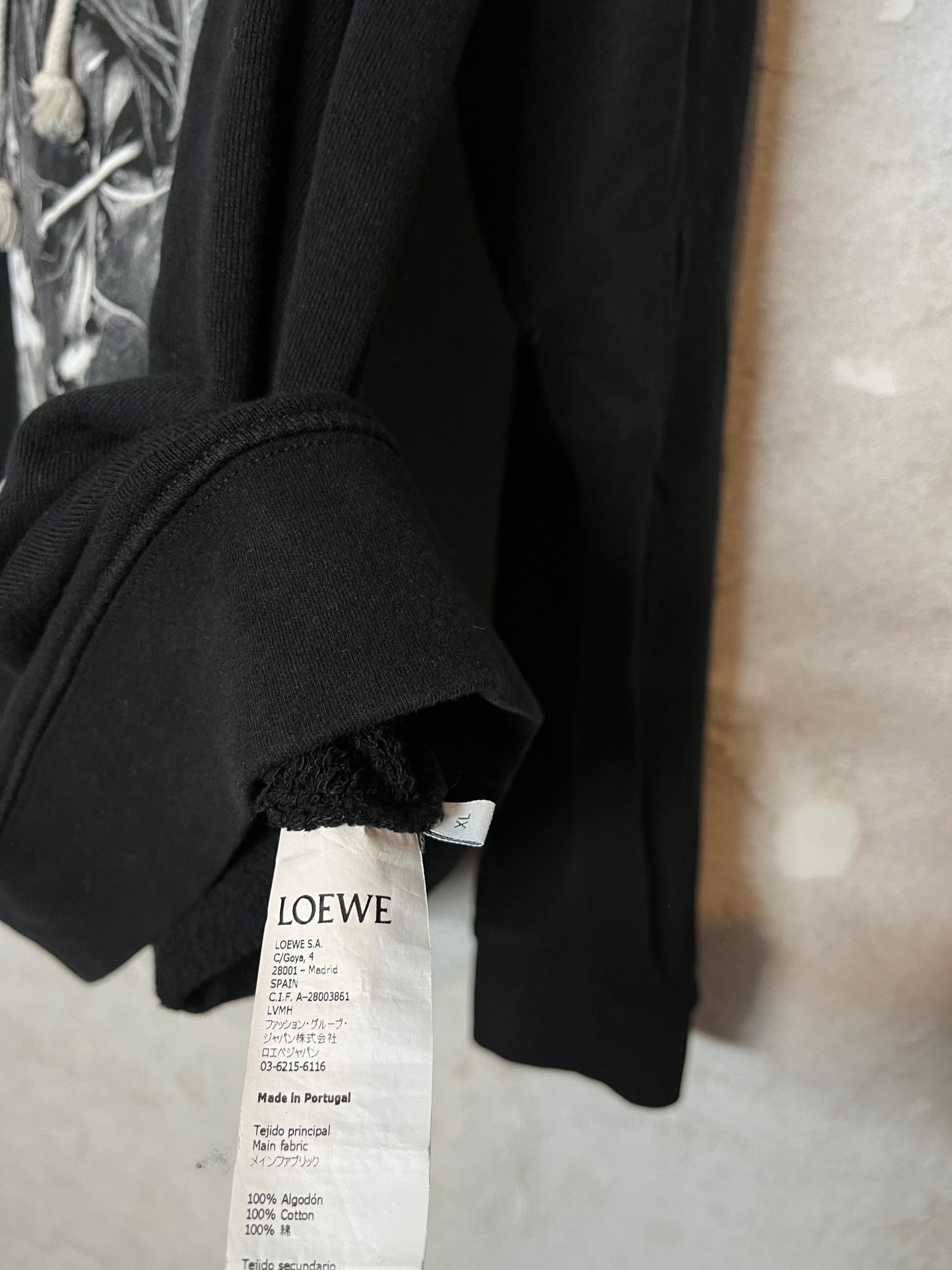 LOEWE lord of the flies hoodie 2020 - XL