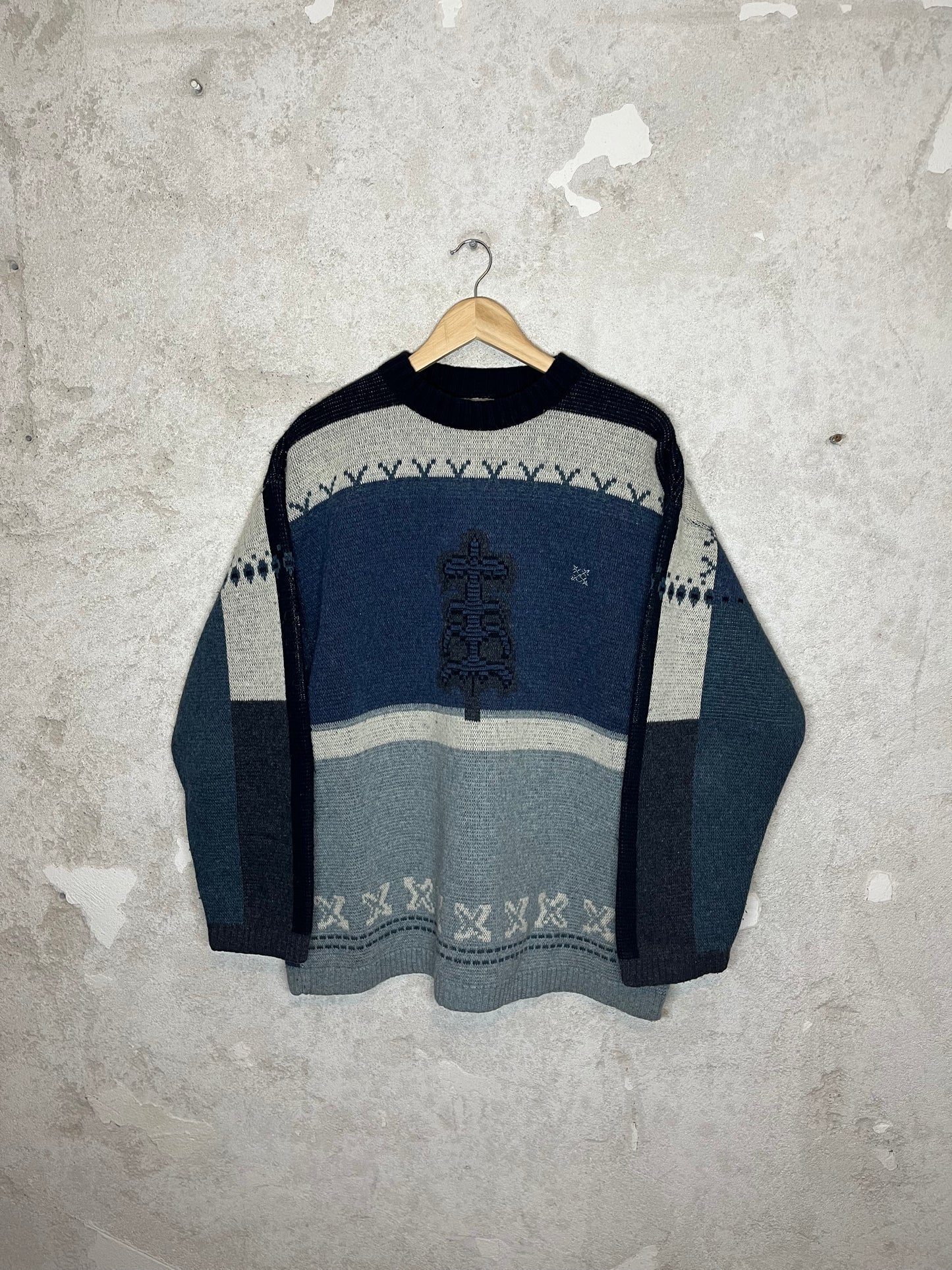 Oxbow vintage 90s ski knit sweater - L