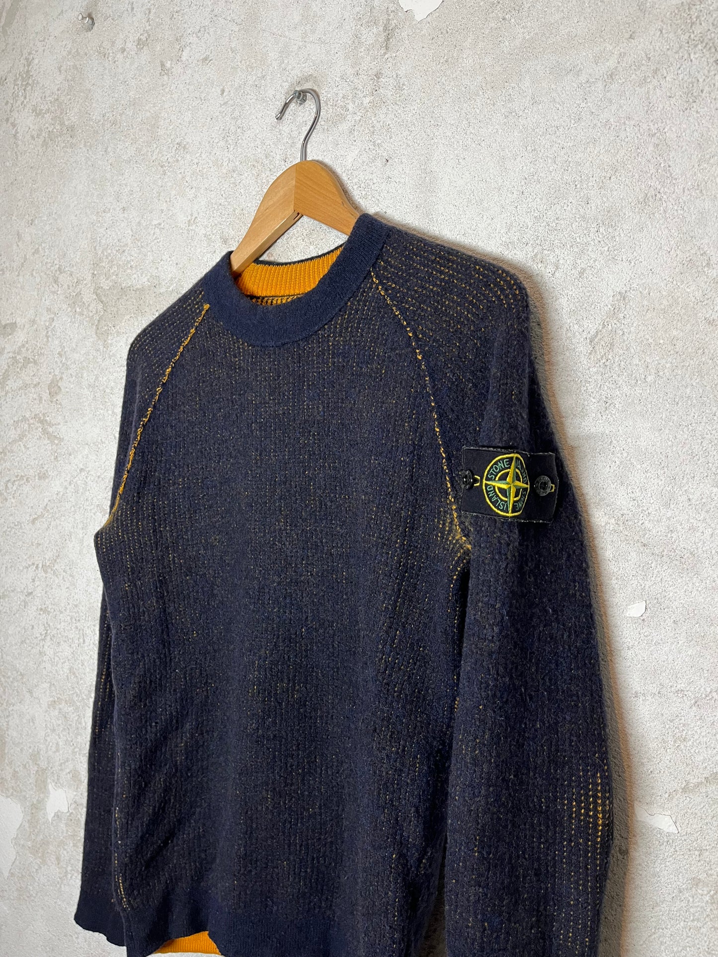 Stone Island Reversible knit sweater - S