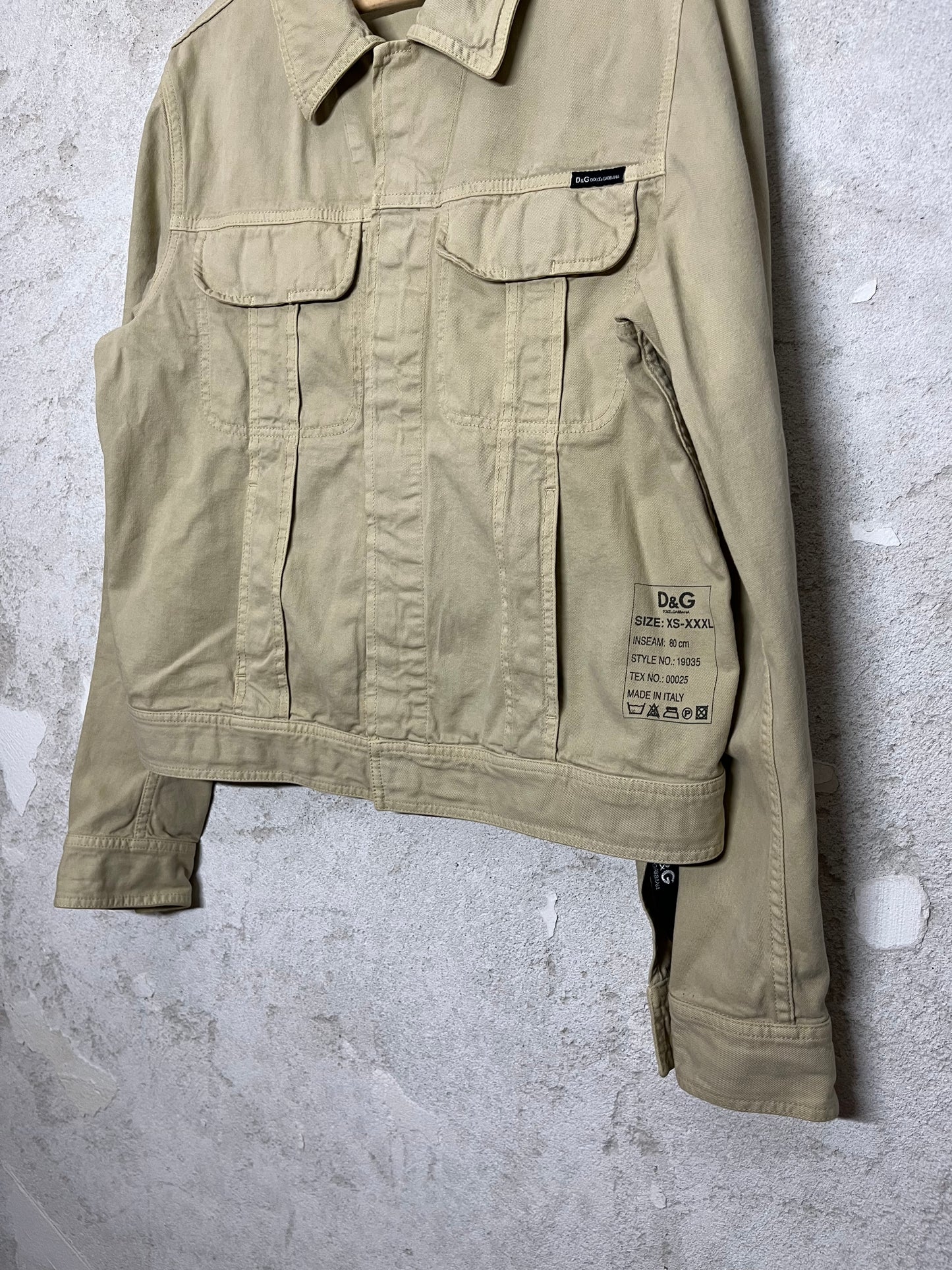 Dolce & Gabbana vintage overshirt jacket - XL