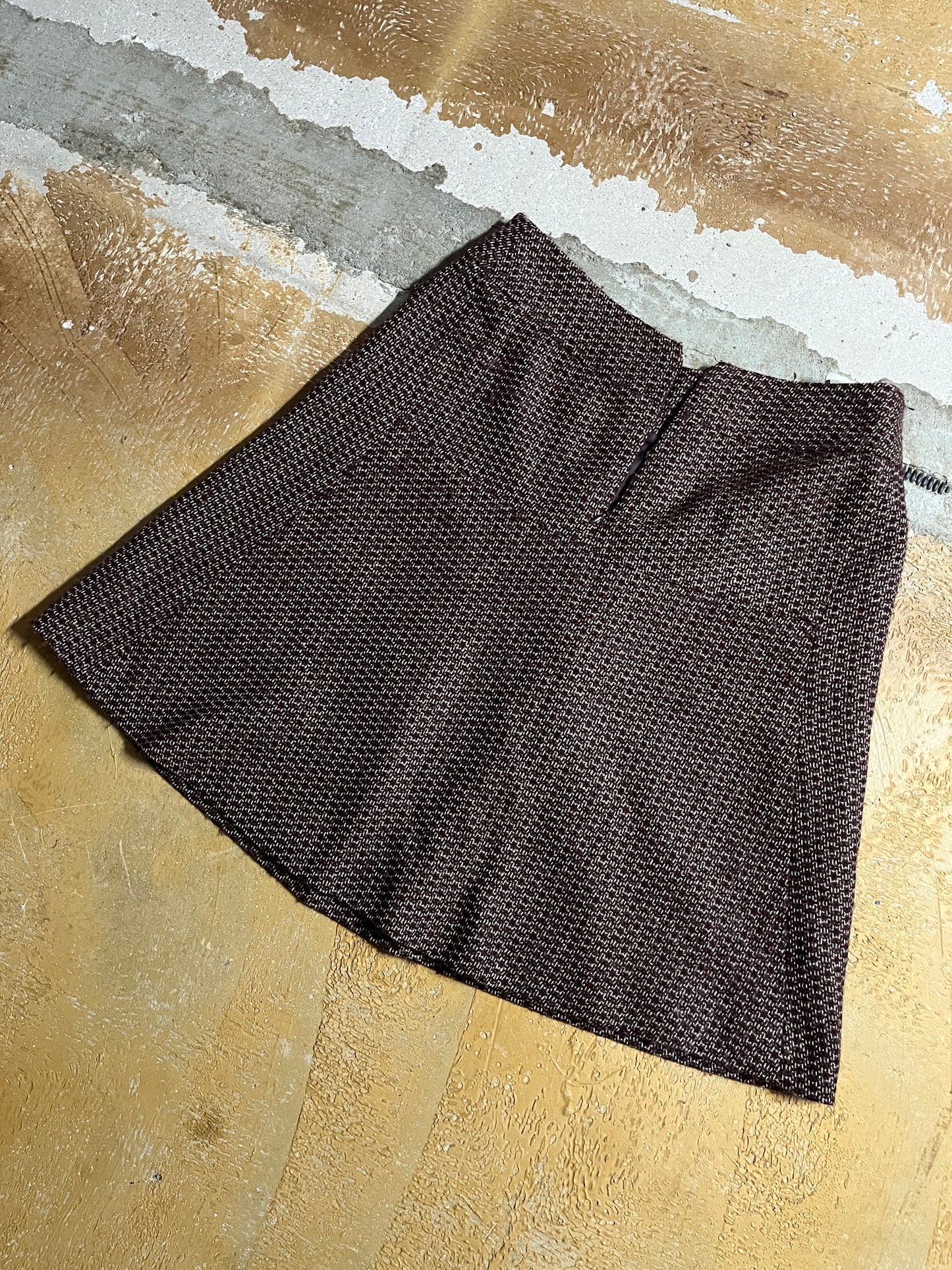 Celine vintage 100% virgin wool skirt - M