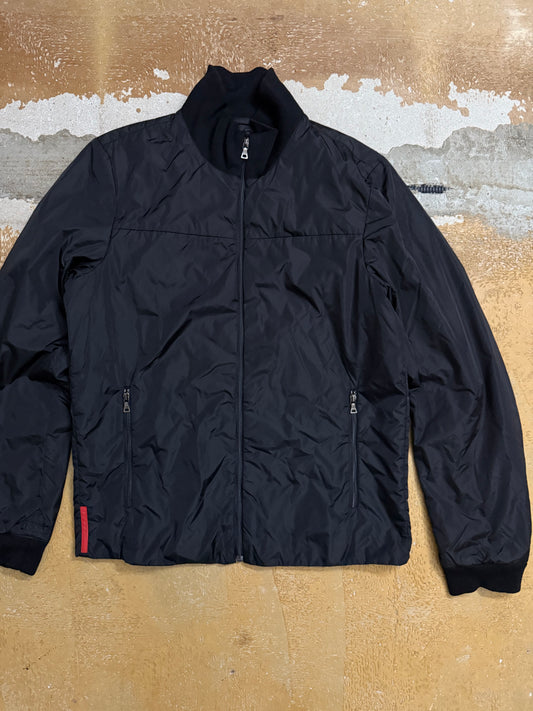 Prada vintage liner red tab jacket - M