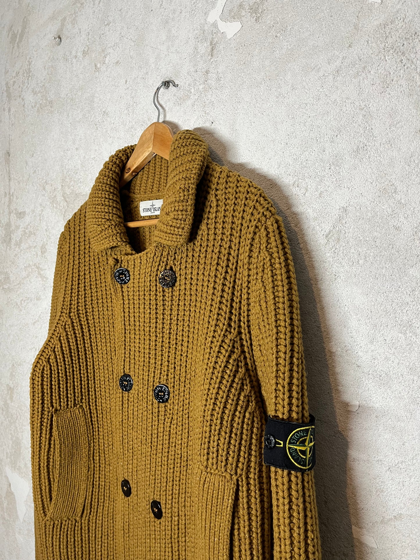 Stone Island heavy knitted sweater - L