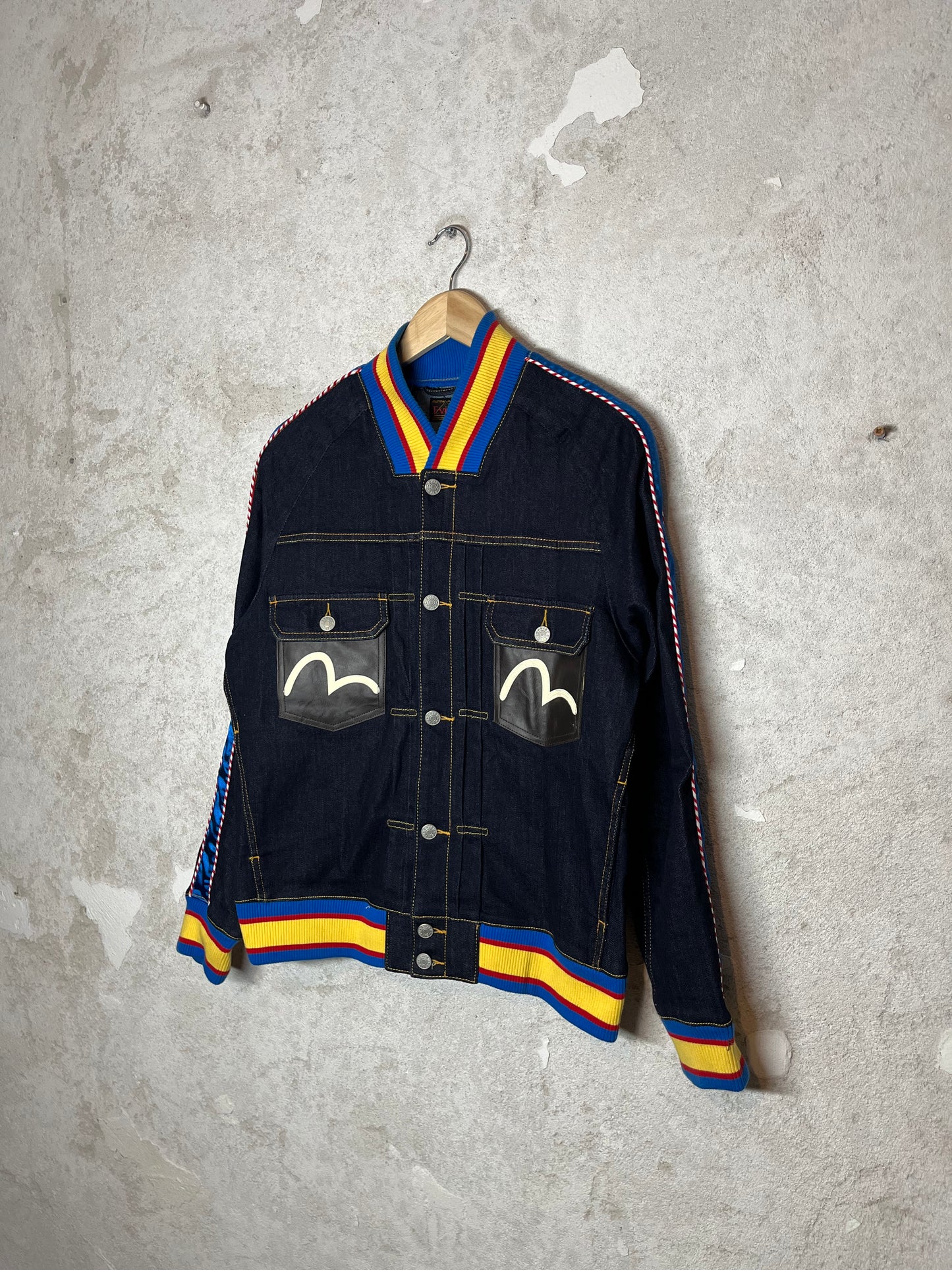 Evisu Japan vintage jeans jacket - M