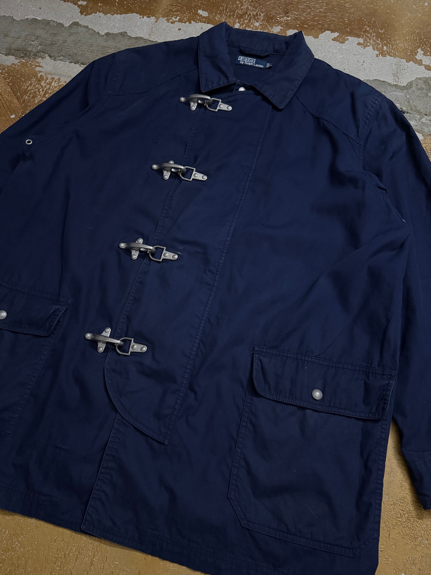 Ralph Lauren vintage fireman clasp jacket - XL