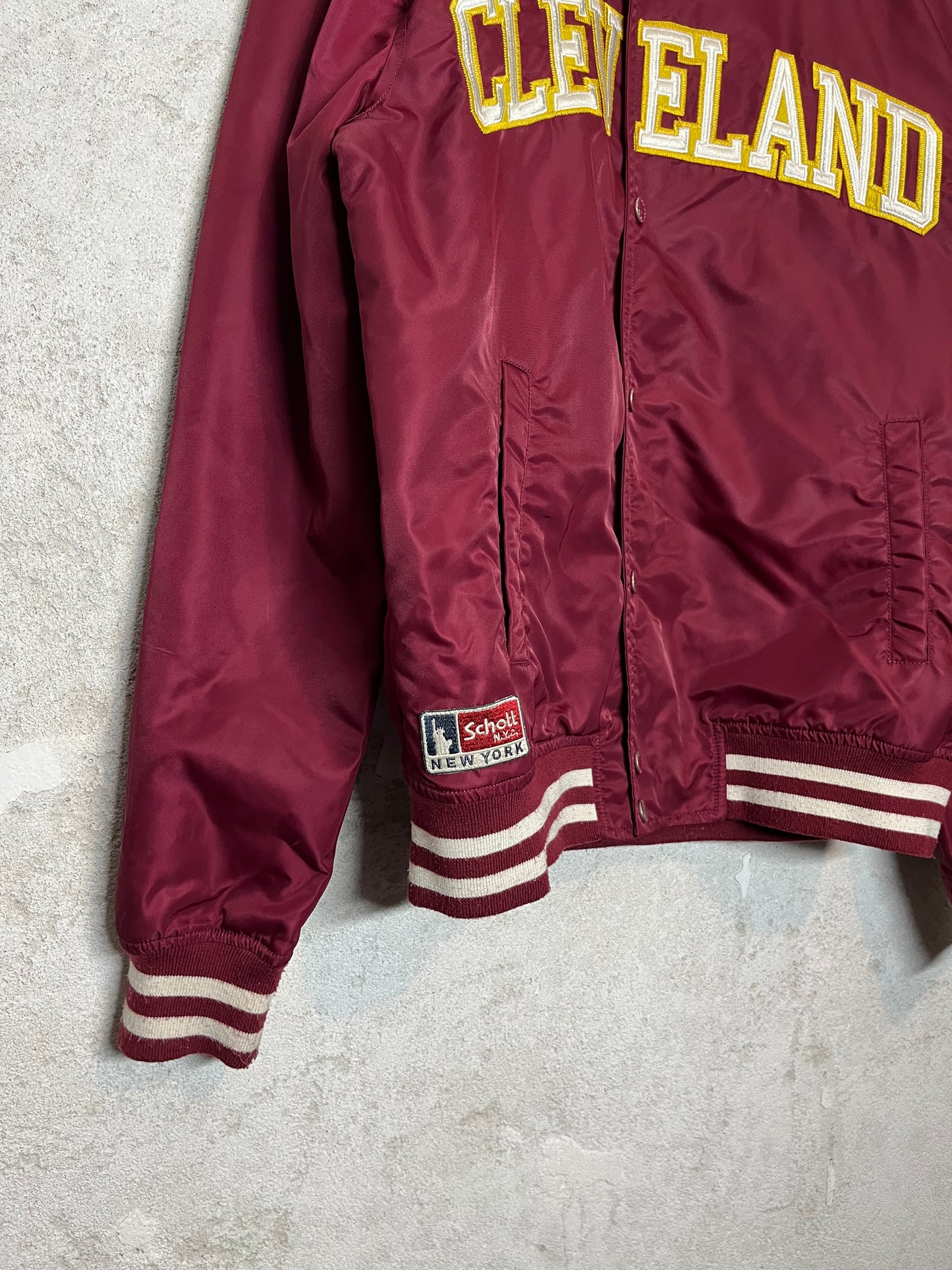 Schott NYC New York ''Cleveland'' bomber varsity jacket - M