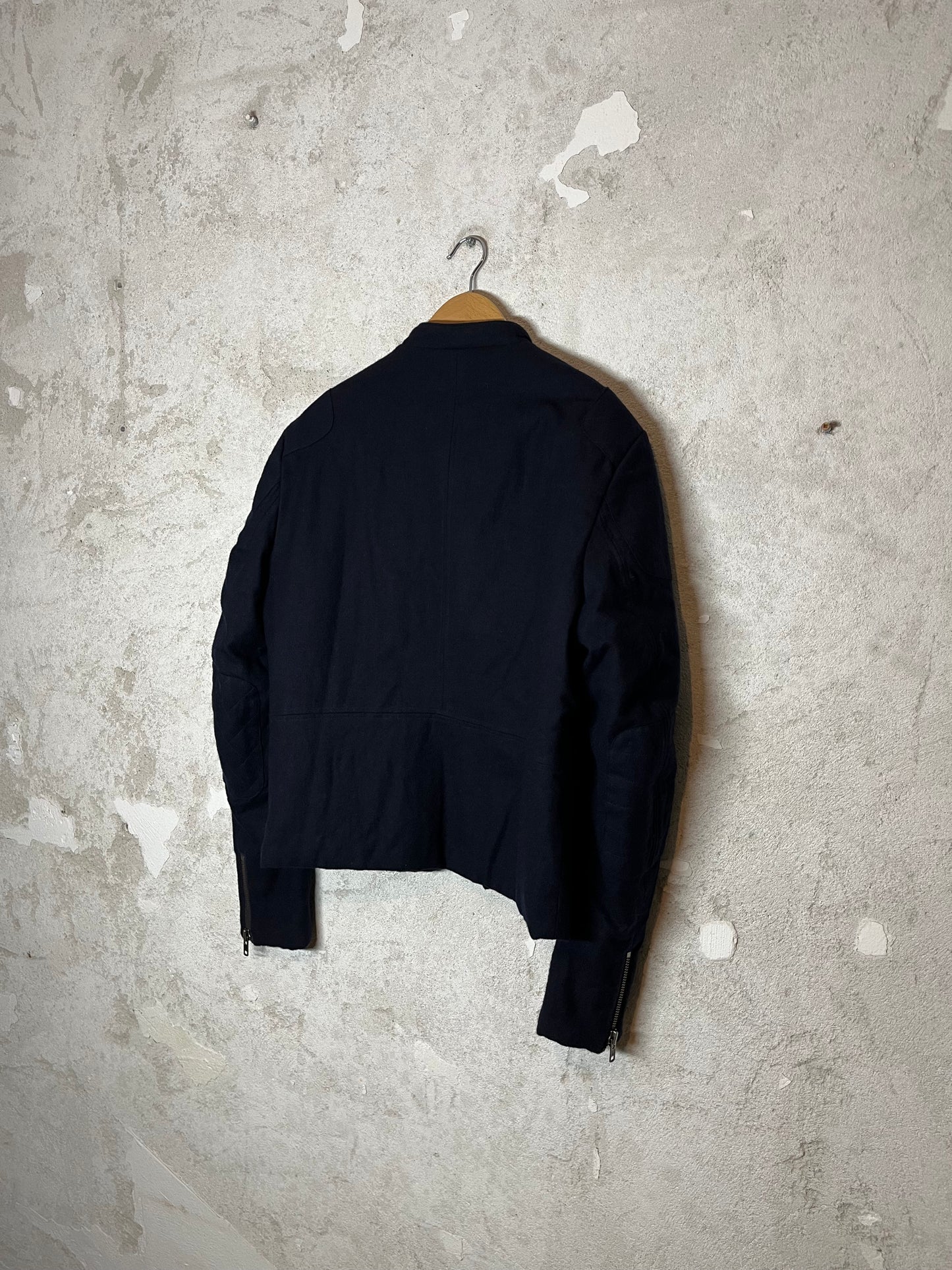 Acne Studios Oliver Wool AW/10 multizip bomber jacket - M