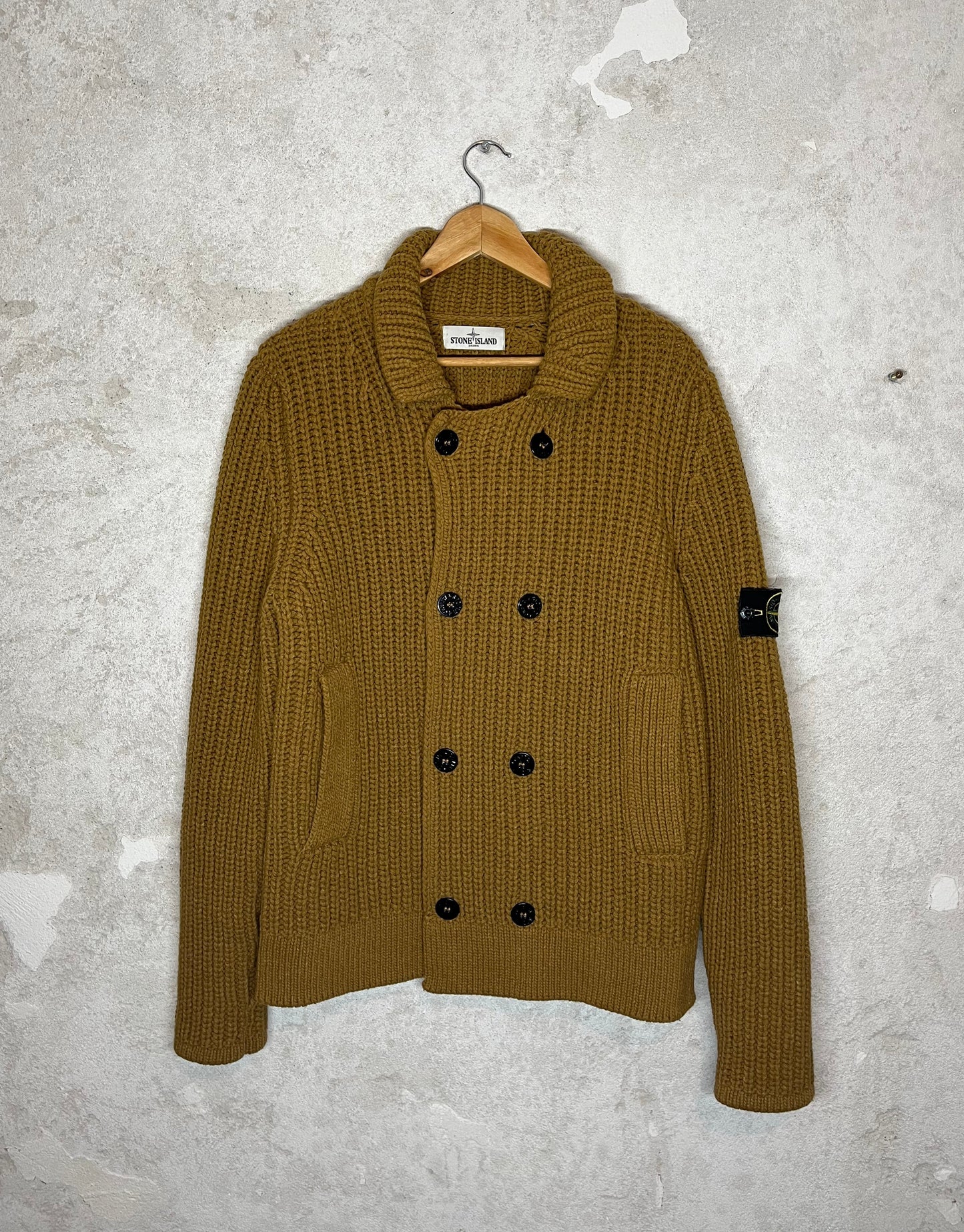 Stone Island heavy knitted sweater - L