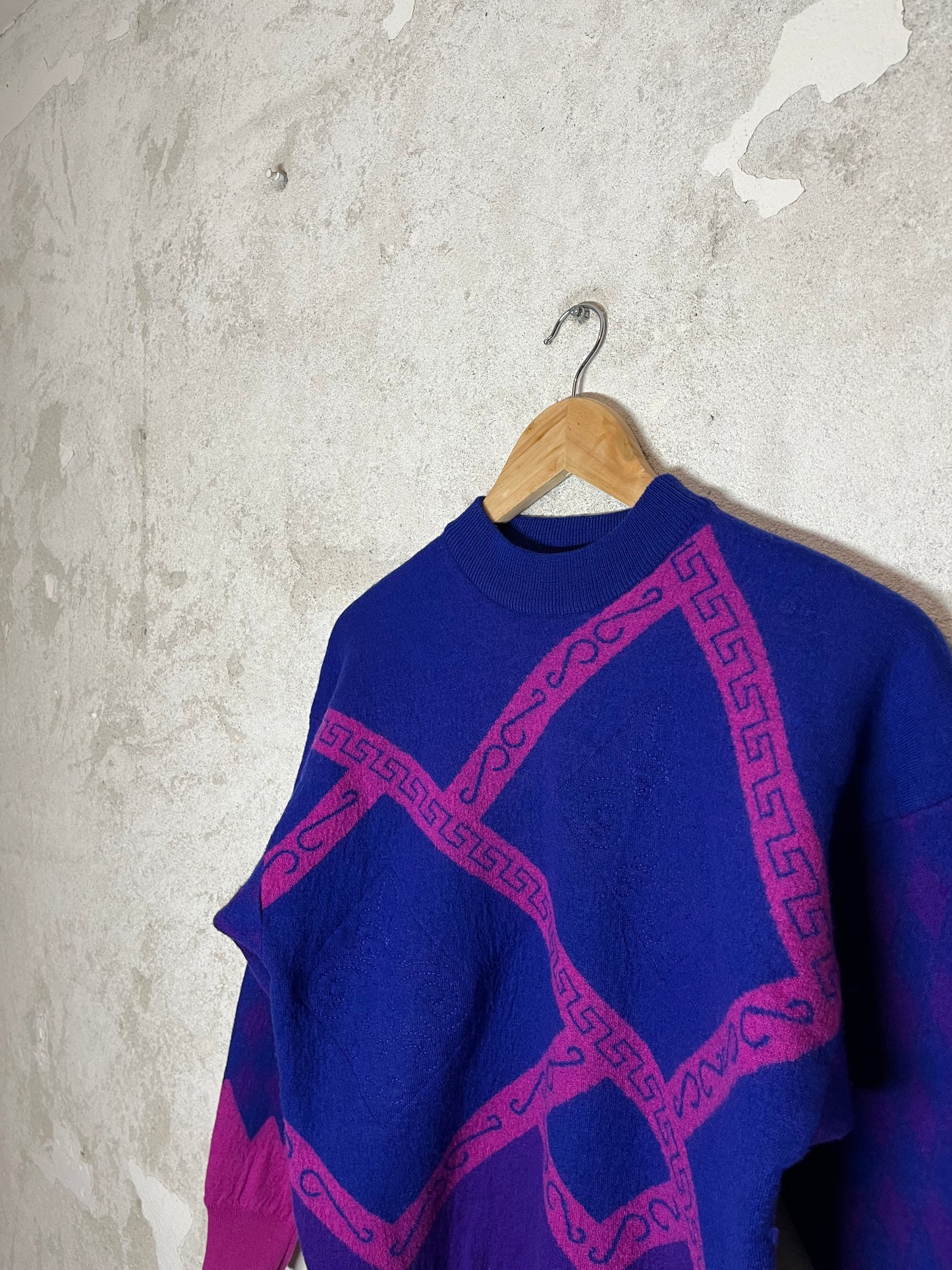 Versace Istante vintage 90s knit sweater - S/M