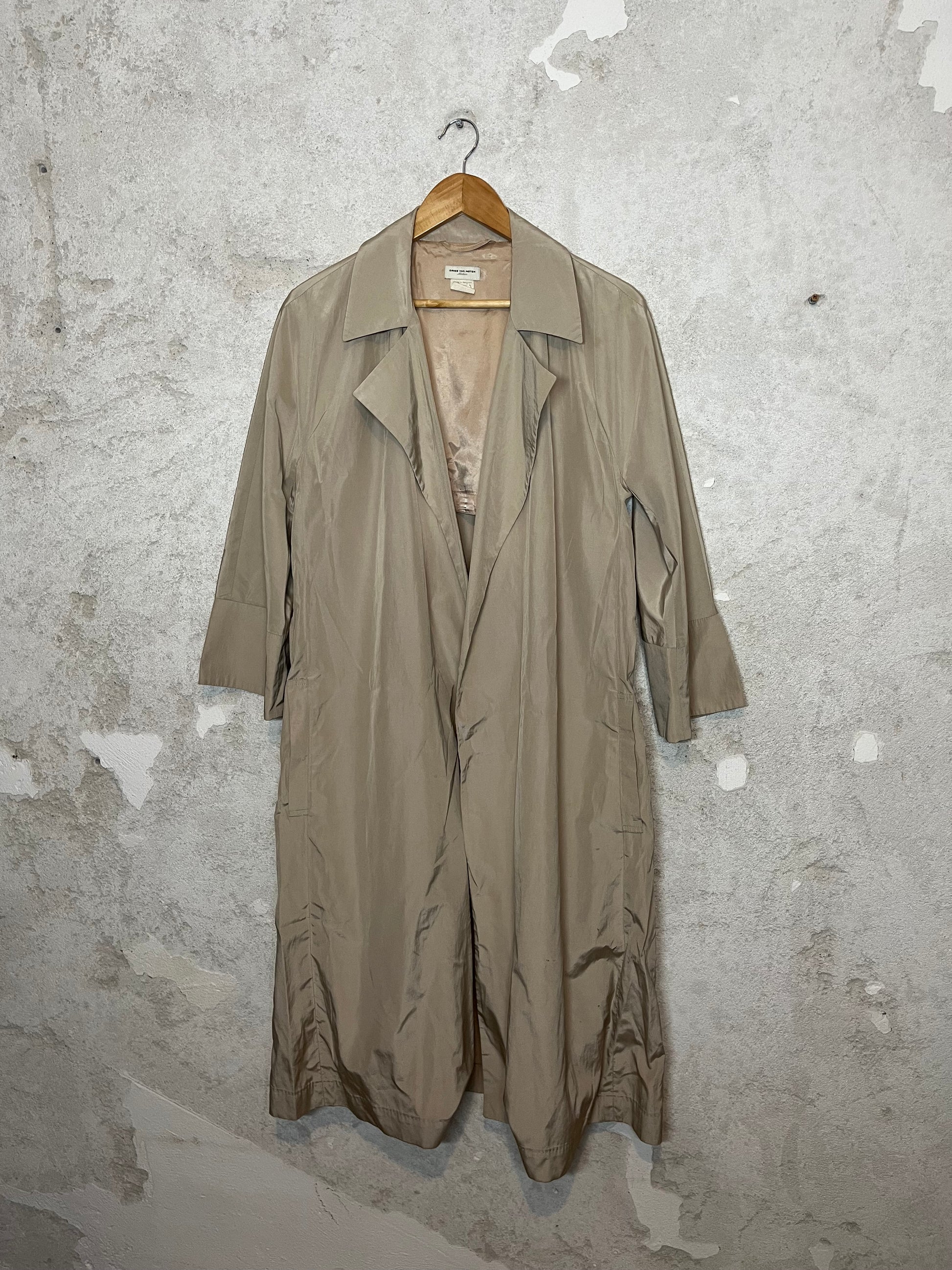 Dries van Noten Silk Cotton trenchcoat - M