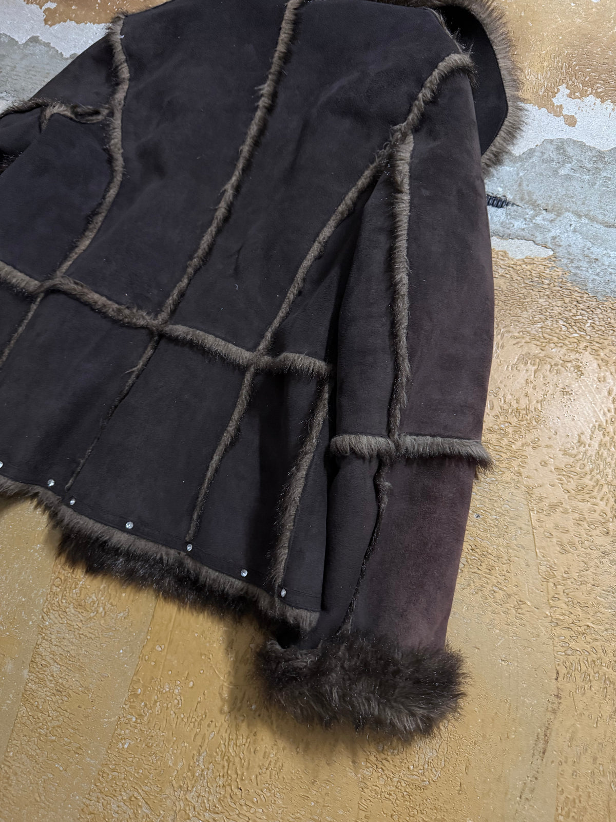 Balmain vintage fur jacket - M