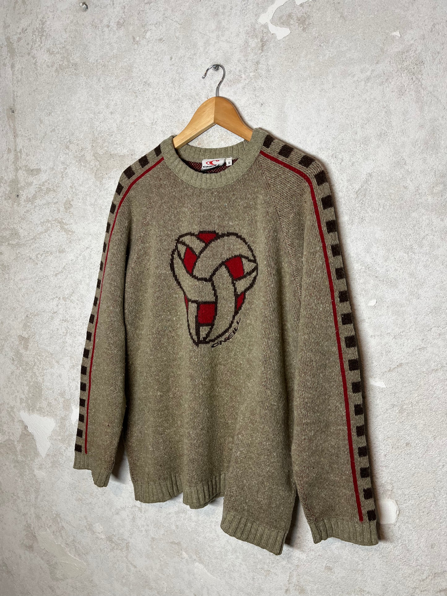 O'neill ski snowboard knit wool sweatshirt - M