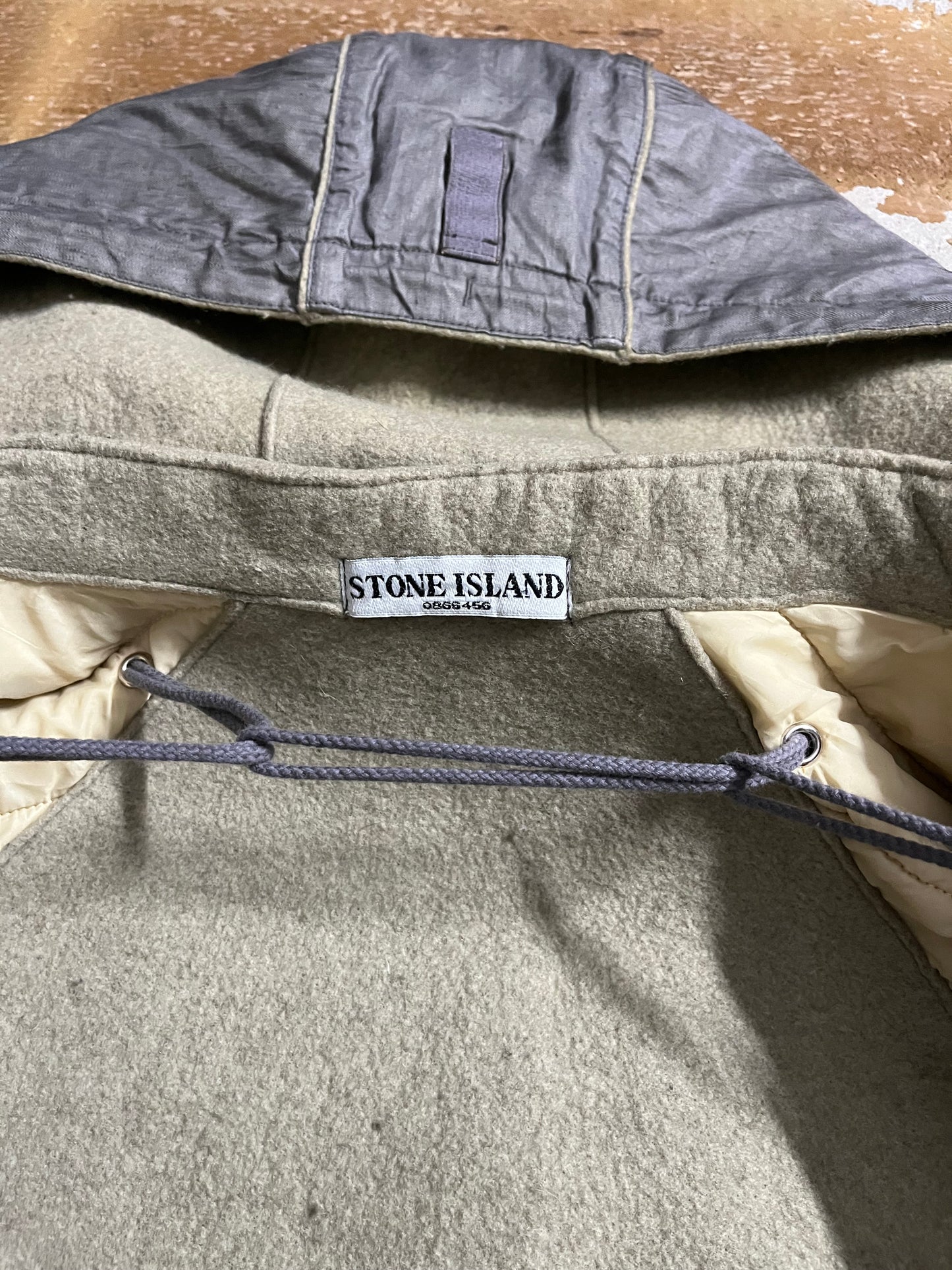 Stone Island 2005 Lino Flax Dutch Rope lining jacket - L