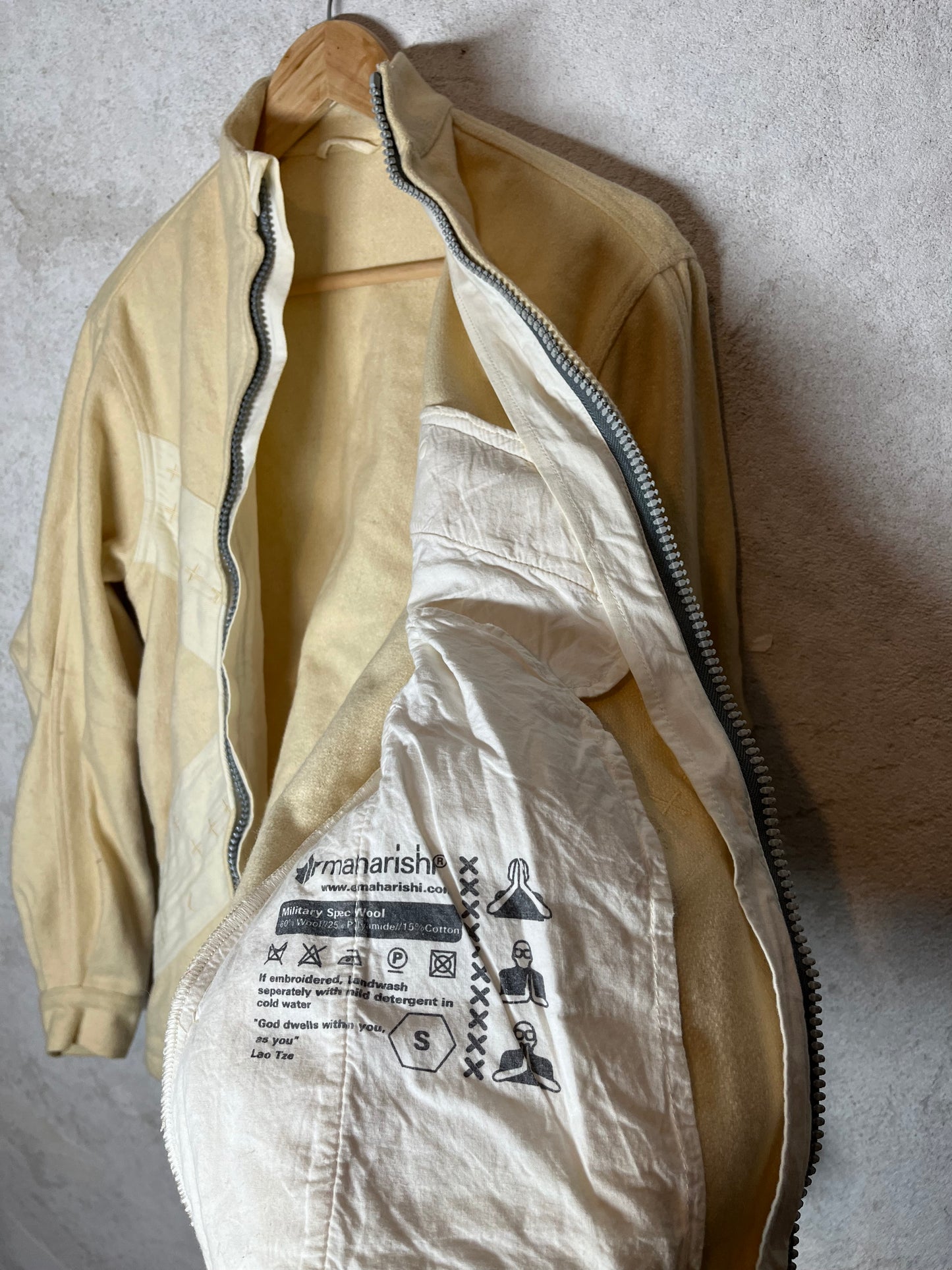 Maharishi vintage wool overshirt shacket - S