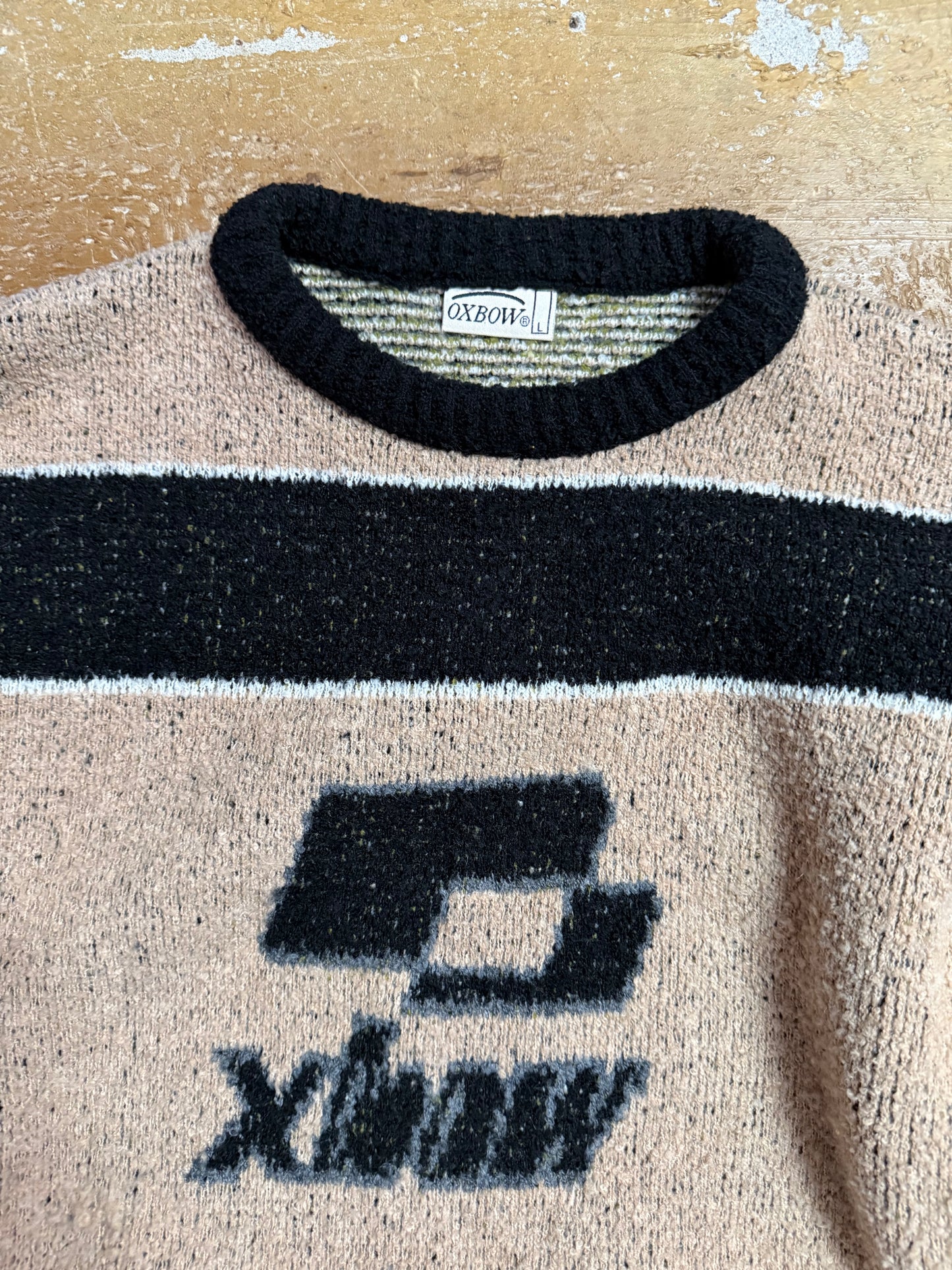 Oxbow vintage winter knit sweater - L
