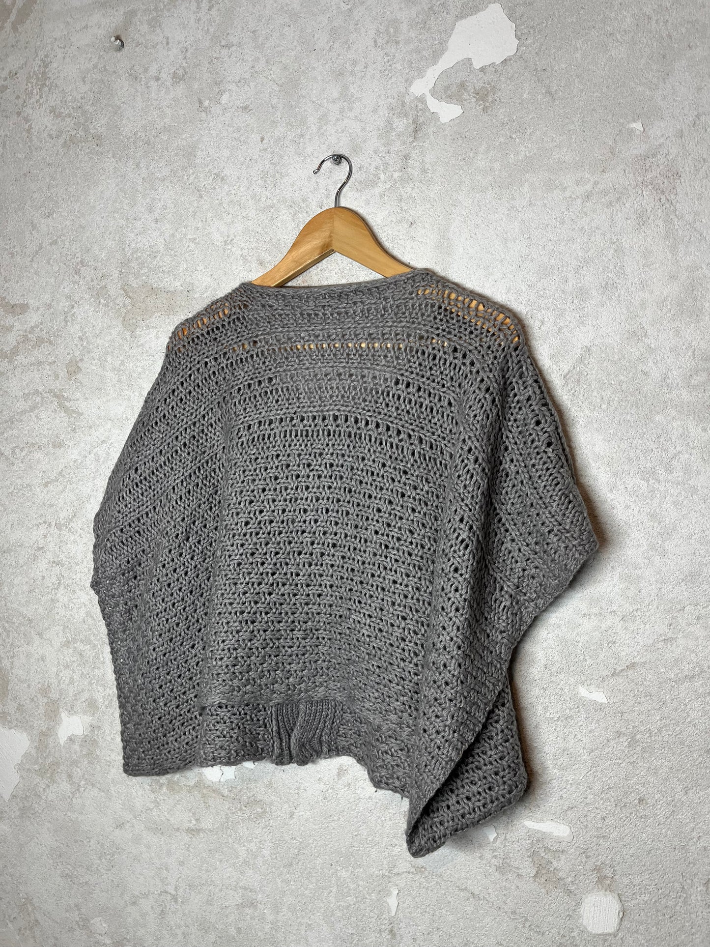 Diesel knitted poncho - S