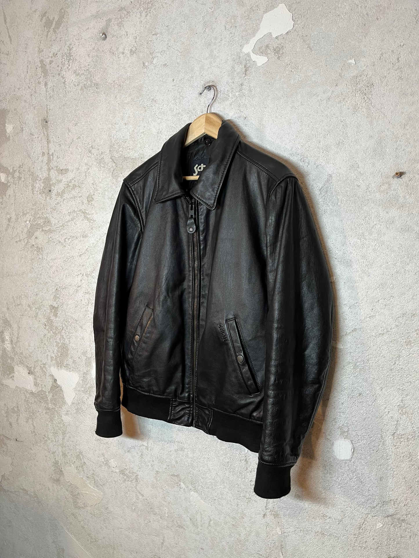 Schott NYC usa leather motor jacket - M