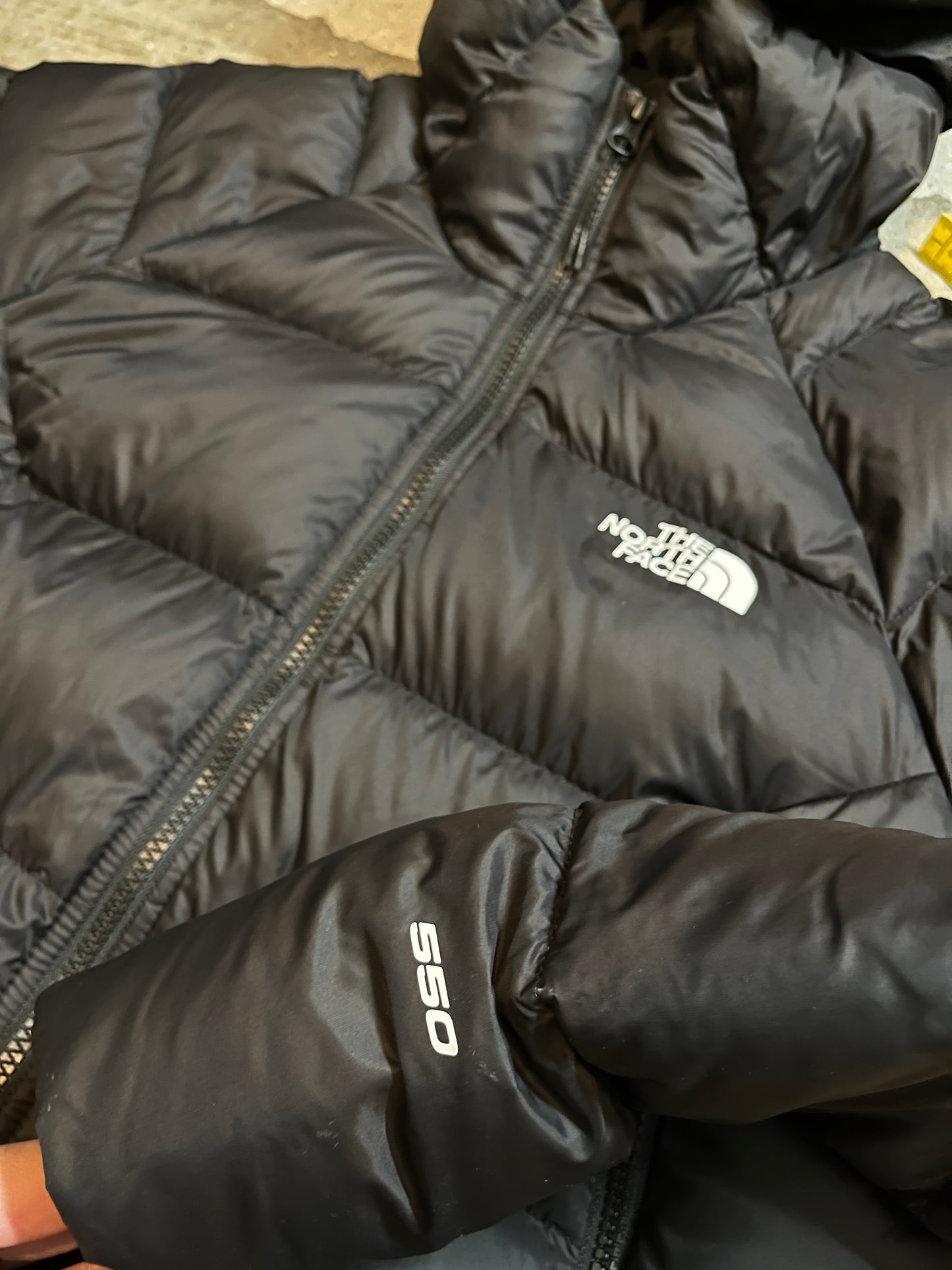 The North Face 550 puffer nuptse down winter jacket - M