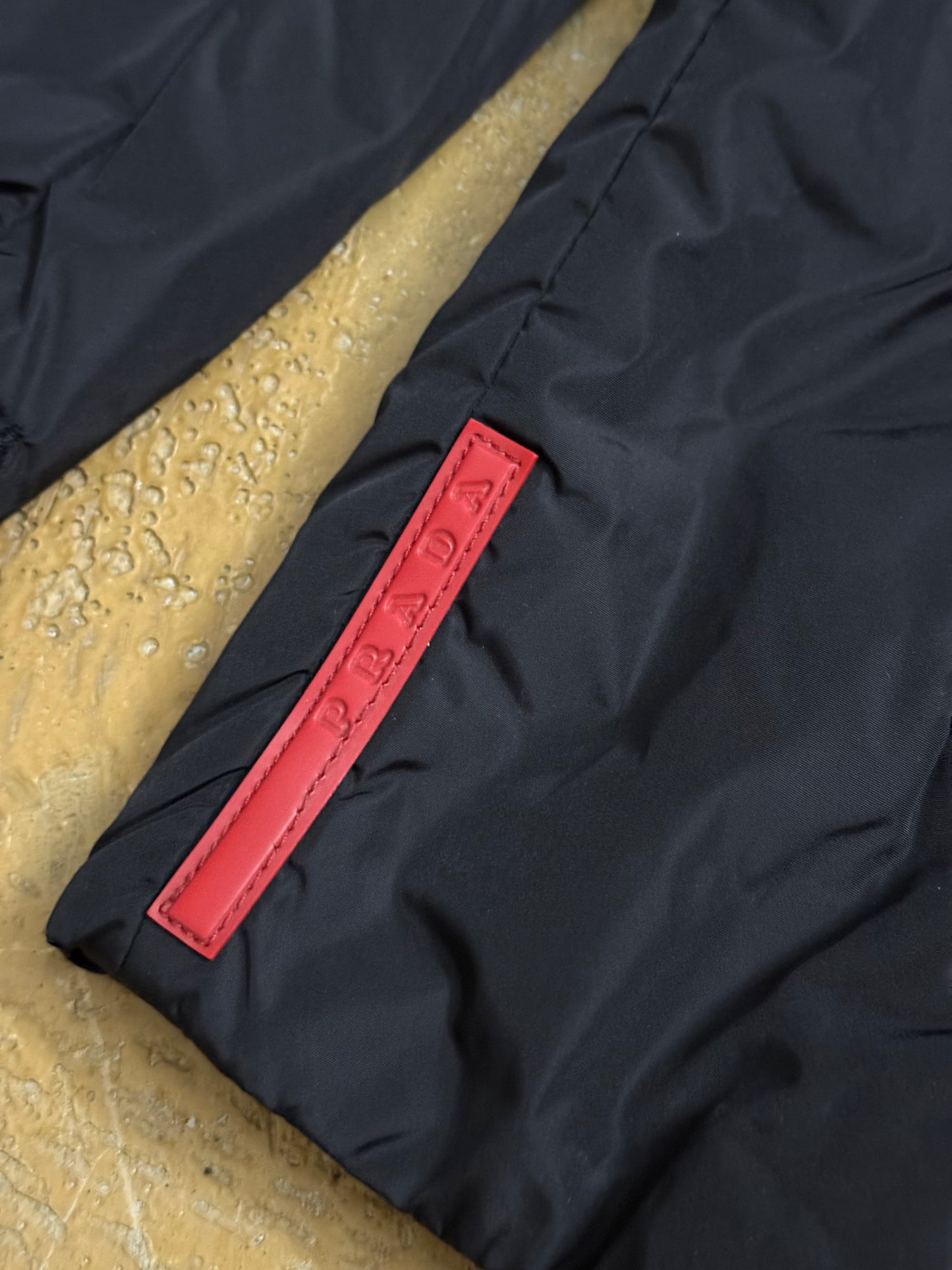 Prada vintage liner red tab jacket - M