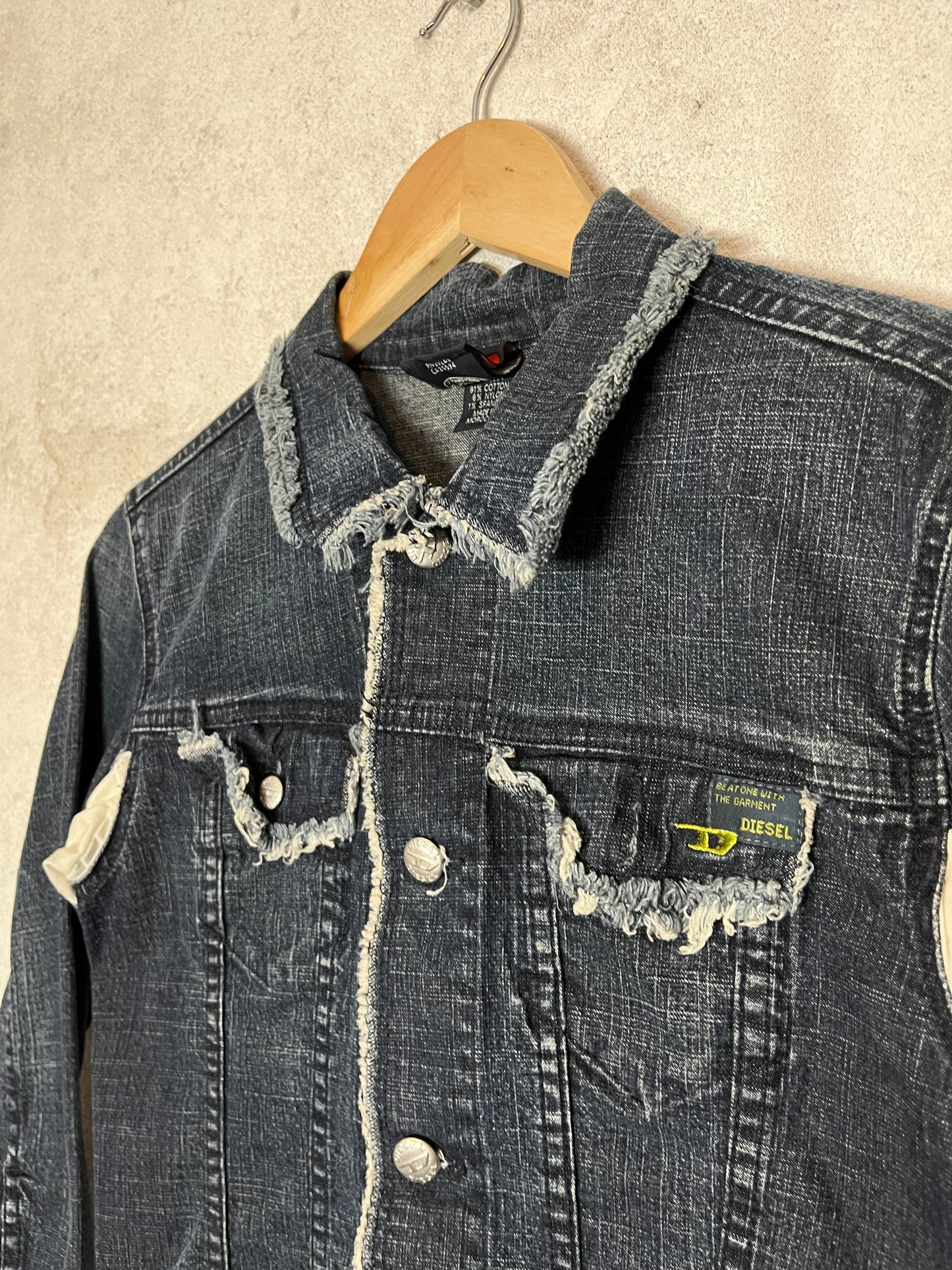 Diesel vintage 90s 2000s denim jacket - S