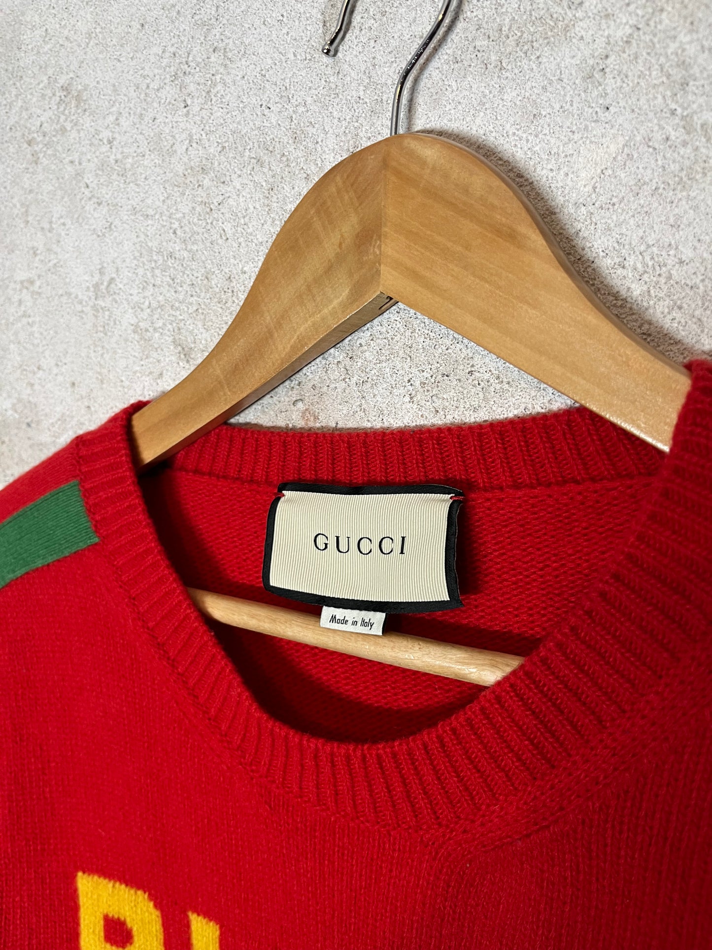 Gucci Blind for love knit sweater - M