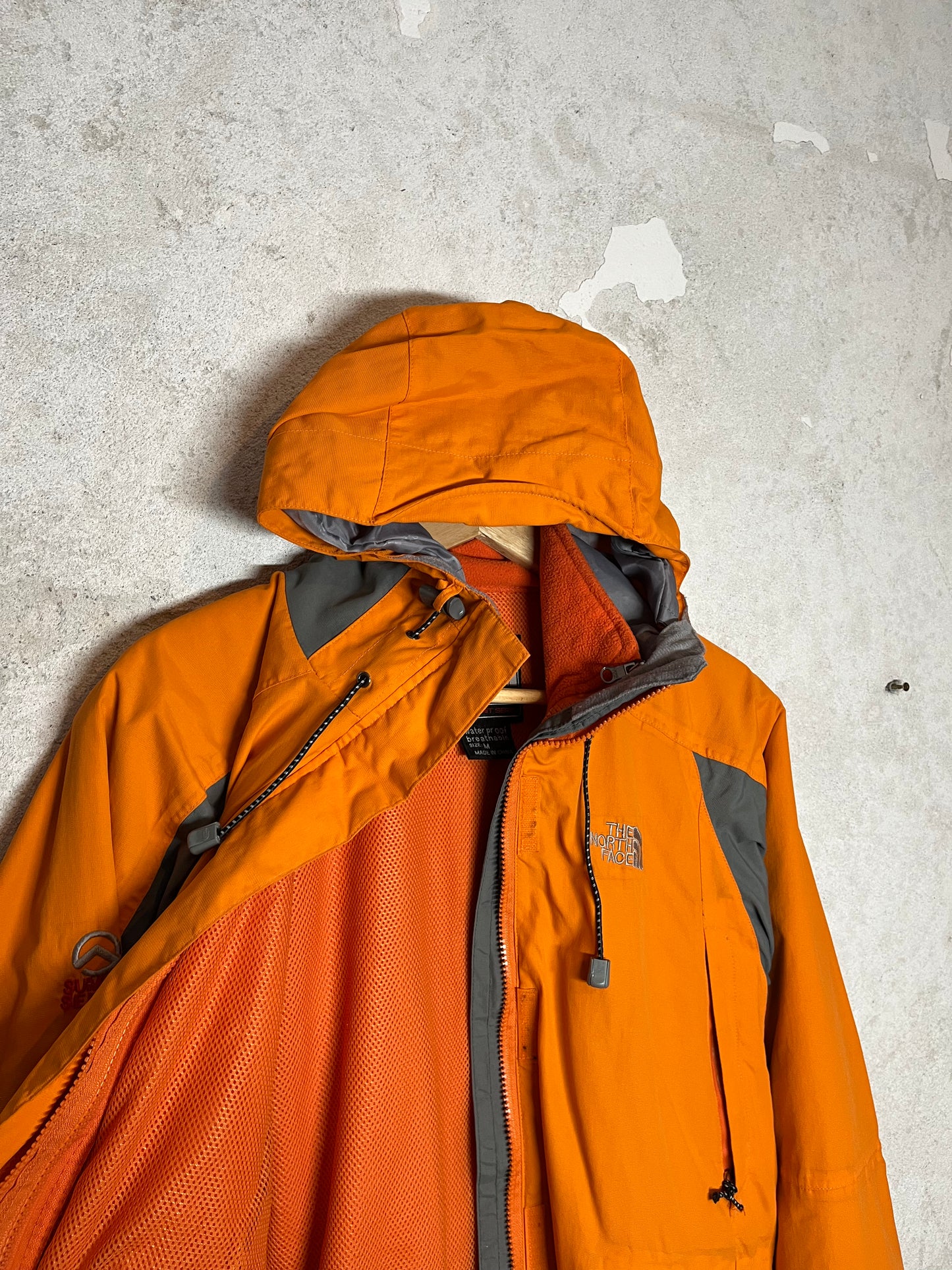 The North Face 2-in-1 fleece rain summit series jacket - M